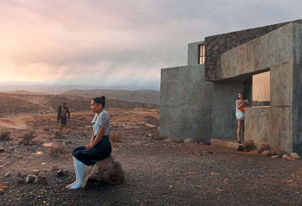 Spektakulärer Zukunfts-Film: In eine von der Klimakrise zerstörten Welt will ein Pärchen ein Kind setzen.