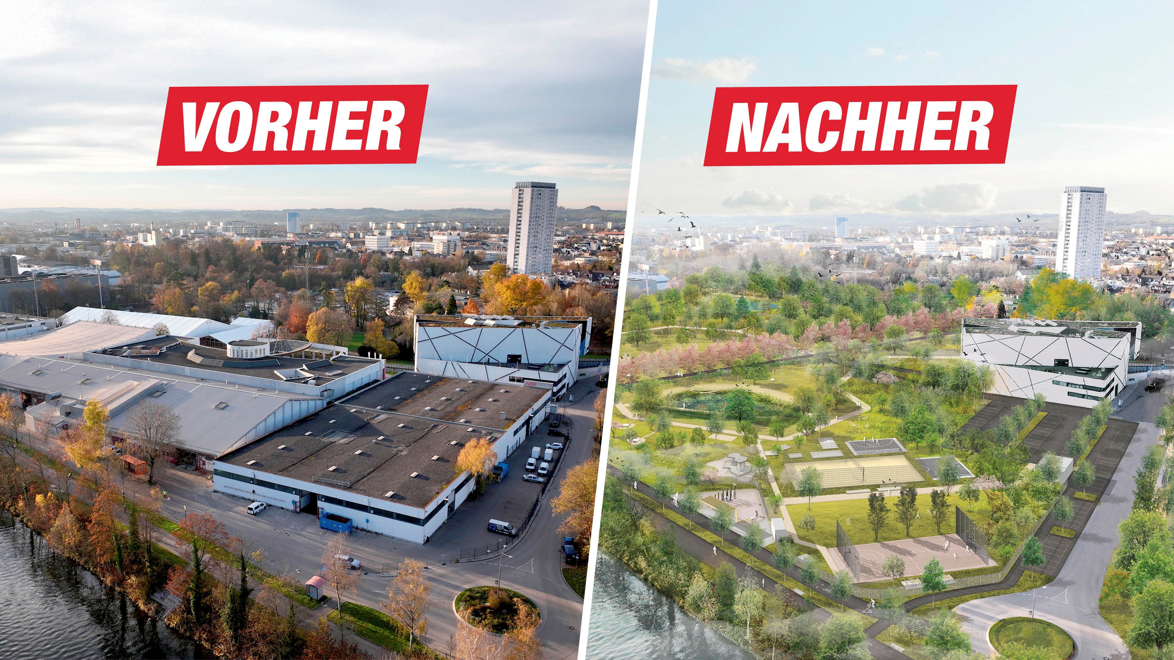 Natur statt Beton: Der neue Volksgarten ist derzeit das größte Entsieglungsprojekt Österreichs.