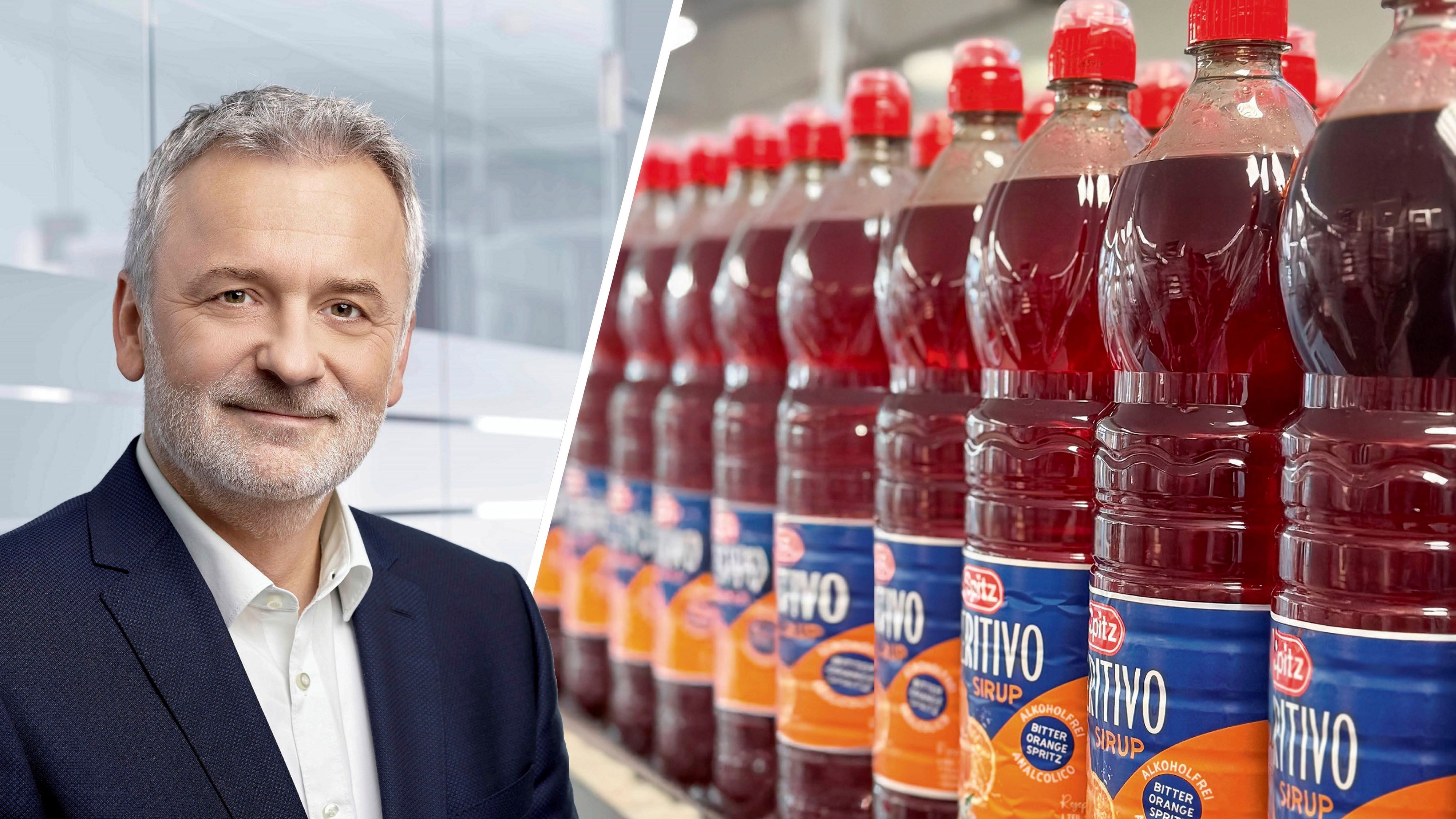 Harald Doppler von der Geschäftsführung des Getränke- und Lebensmittelherstellers Spitz erwartet neue Teuerungen. (Symbolbild)