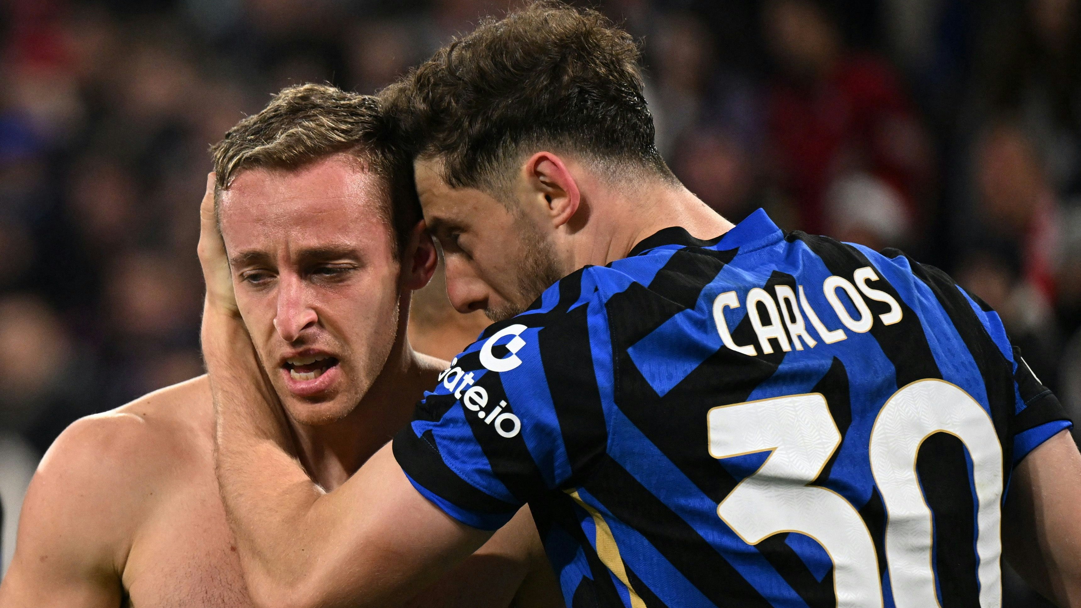 Bei Davide Frattesi flossen nach dem Siegtreffer gegen Bayern München die Tränen. 