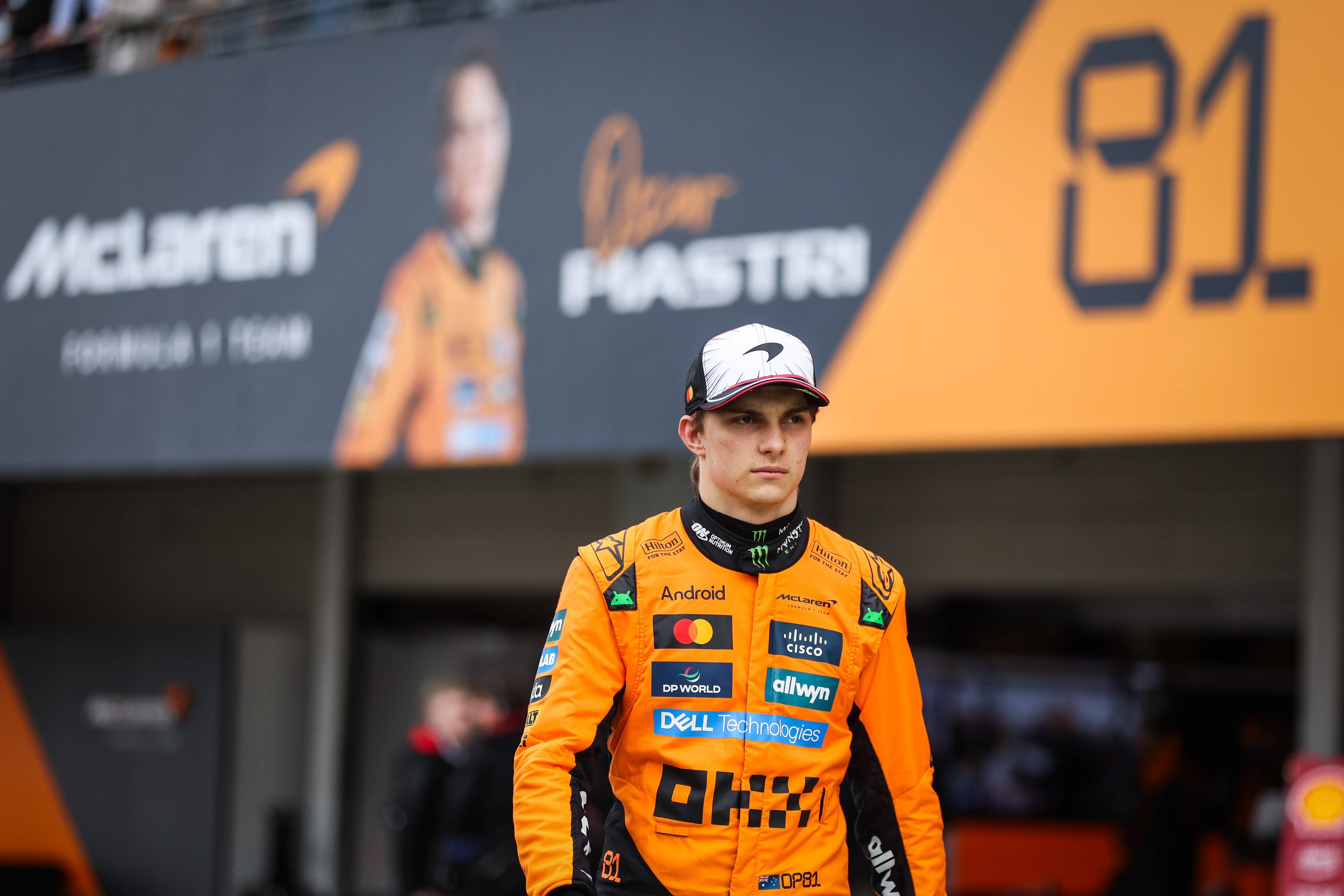 Oscar Piastri zeigt sich selbstbewusst.