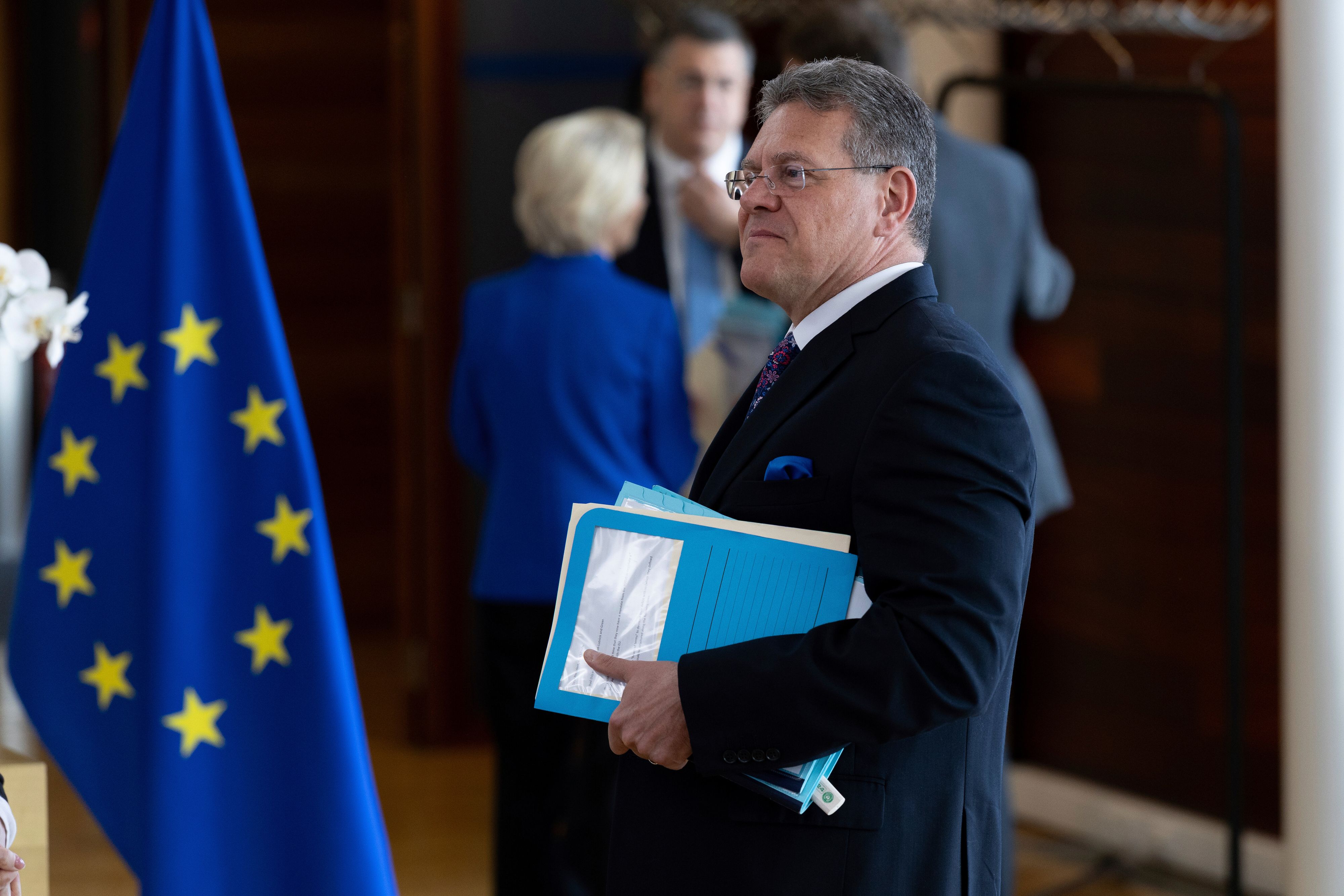 EU-Handelskommissar Maros Sefcovic verkündete am Montag mögliche EU-Strafzölle gegen die USA in der Höhe von 72 Milliarden Euro