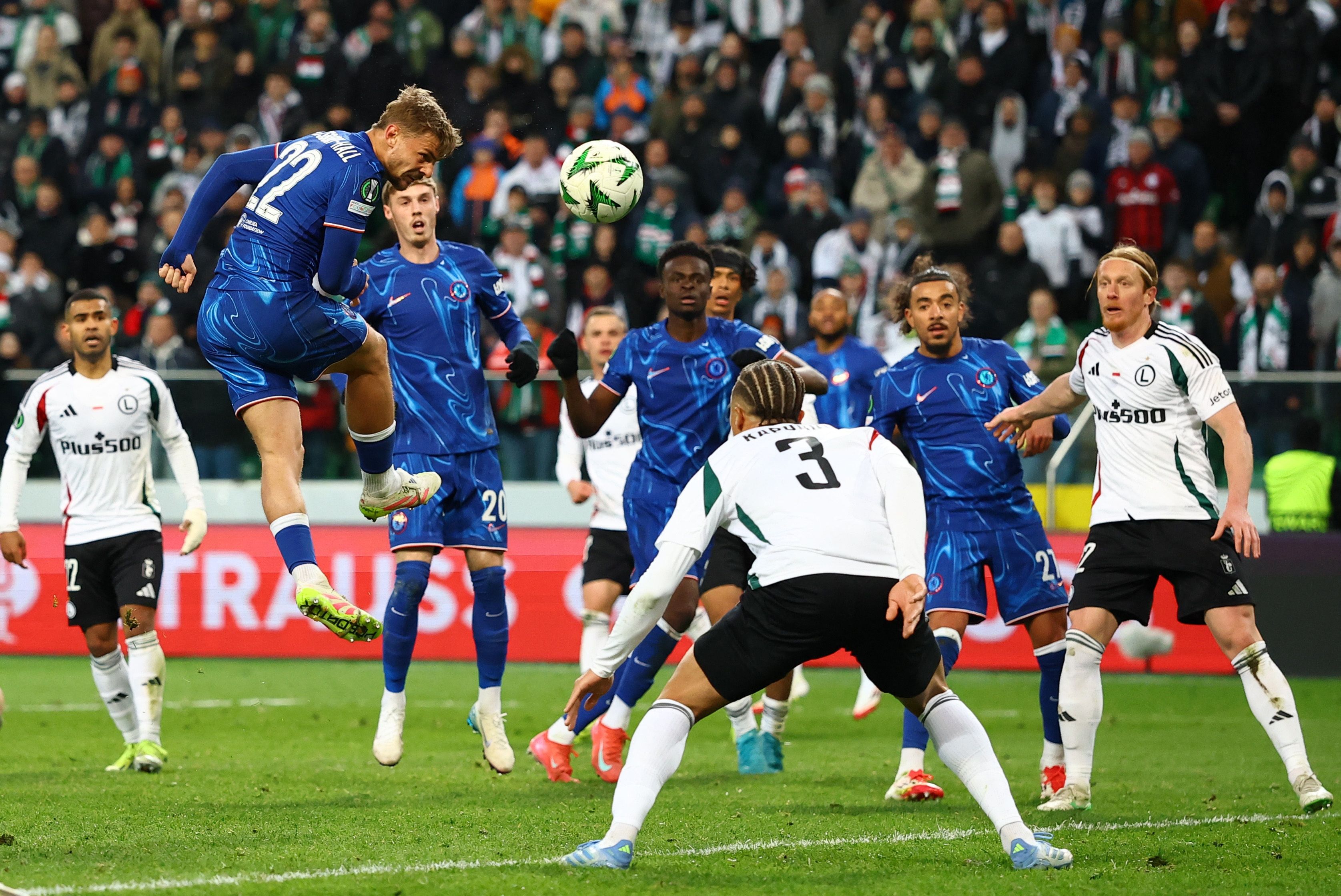 Chelsea siegt souverän gegen Legia Warschau.