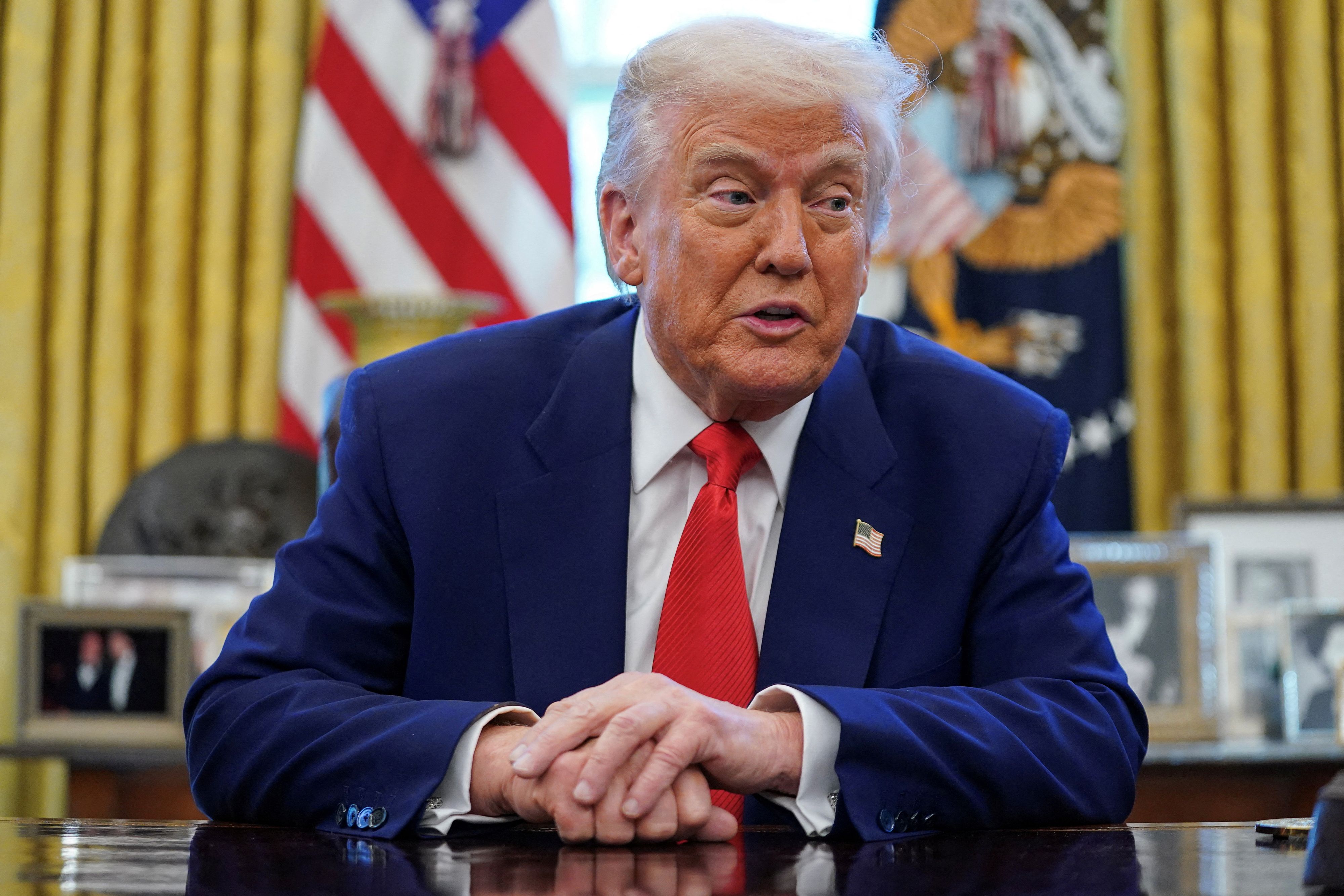 Trump legt im Zollstreit nach.