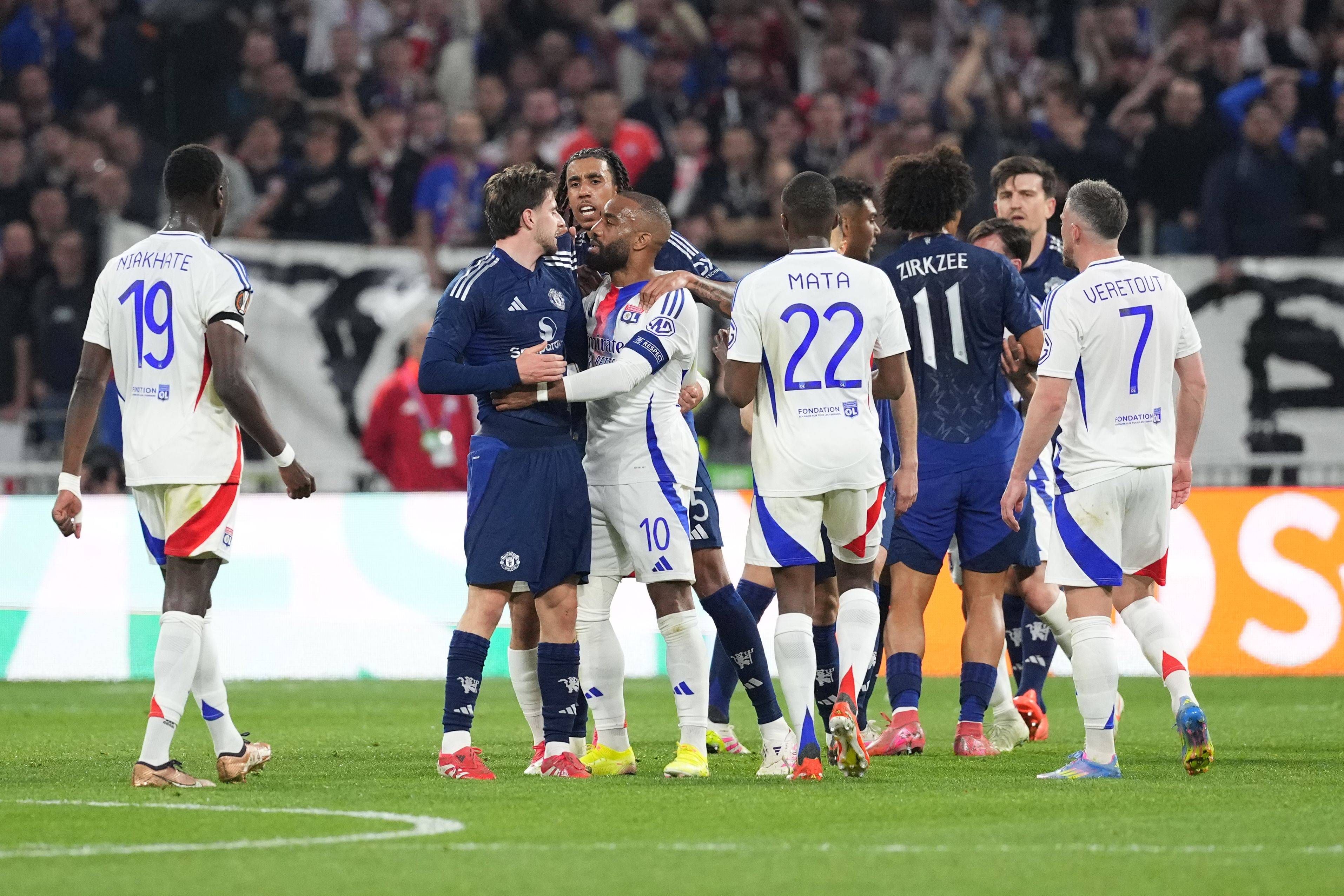 Dicke Luft zwischen Lyon und United.