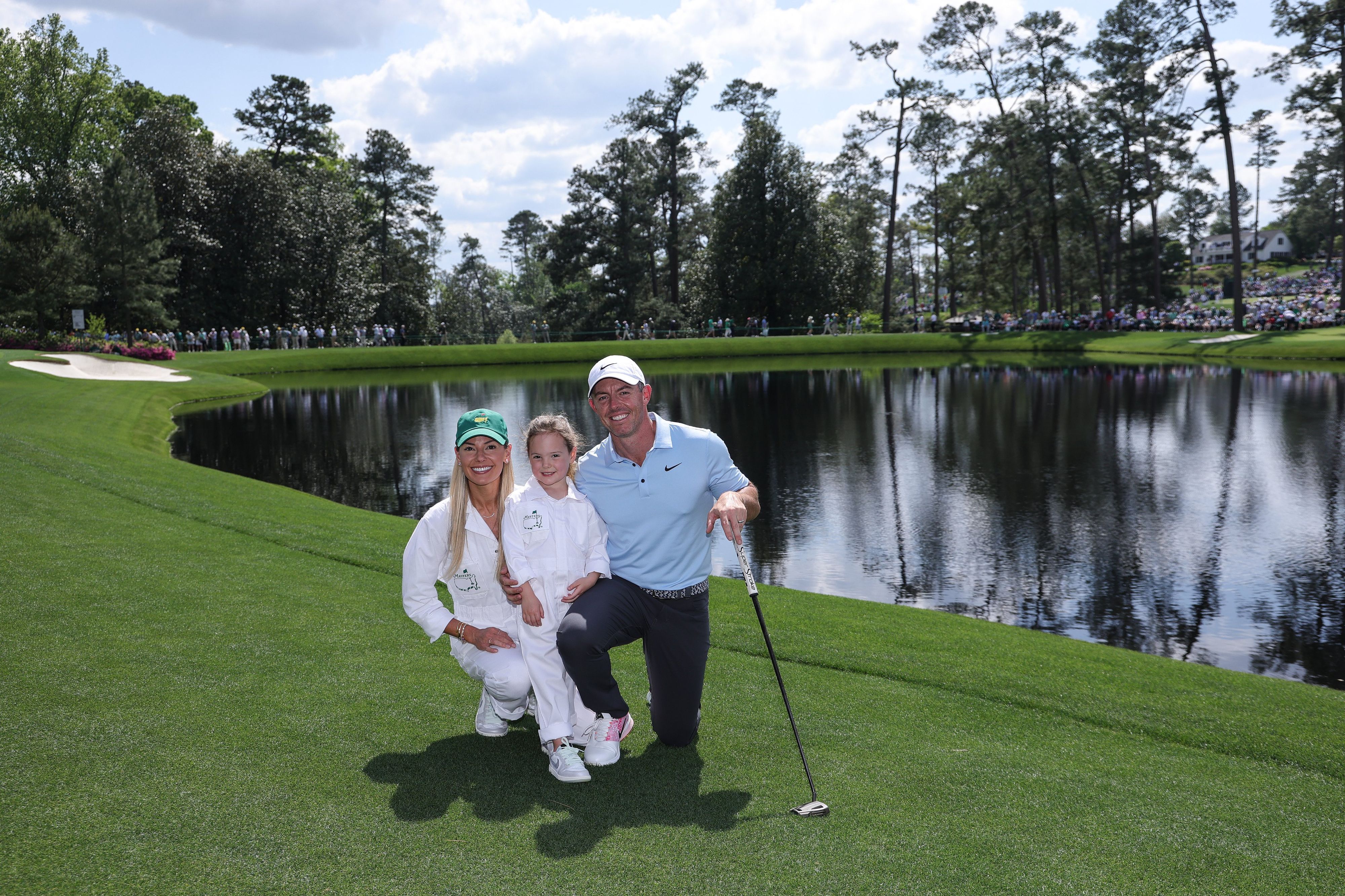 Die Tochter von Rory Mcllroy sorgt für eine süße Szene.