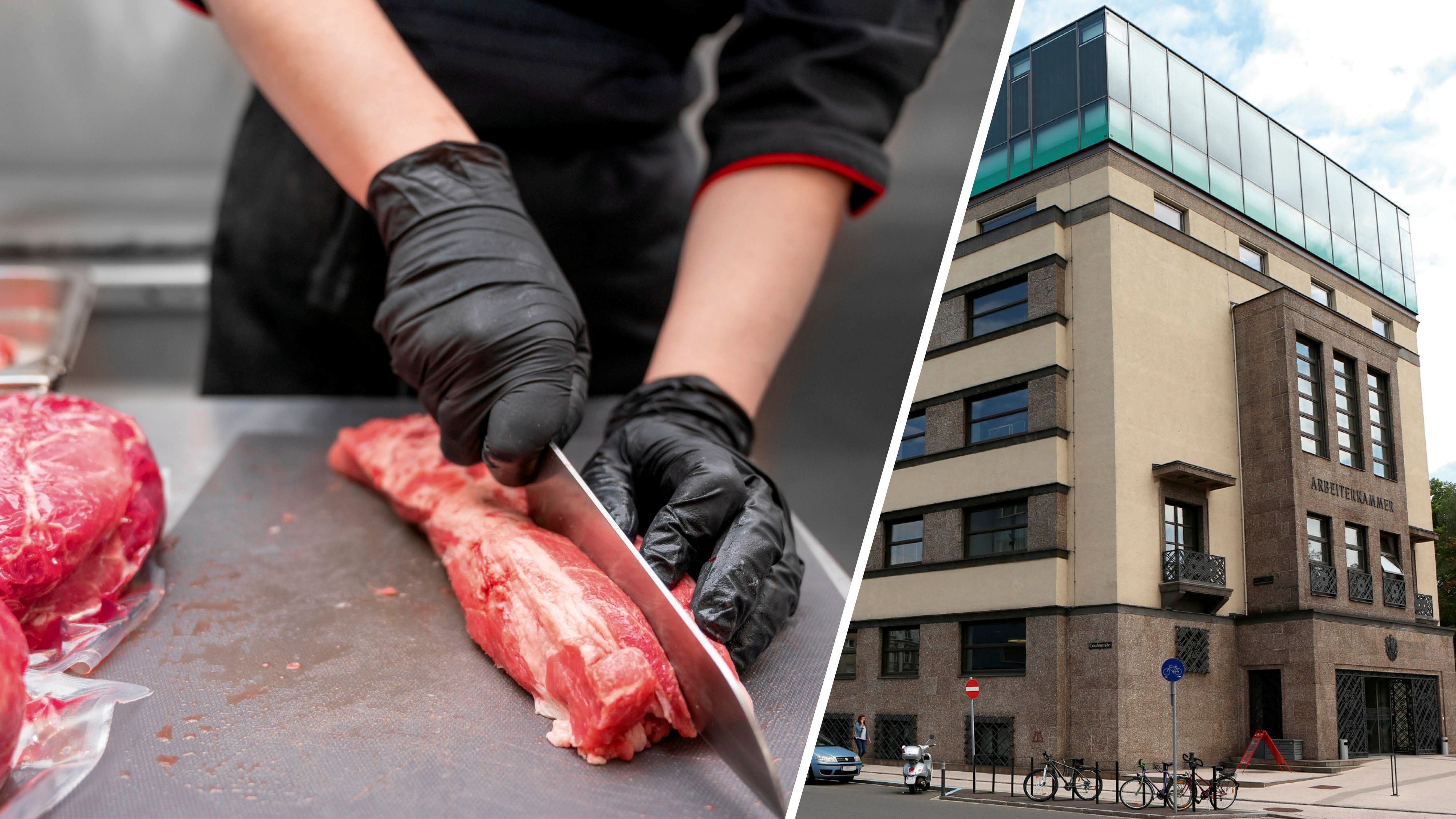 Die Mitarbeiterin in einem Fleischereibetrieb war am Boden zerstört. Sie wandte sich an die Arbeiterkammer. (Symbolbild)