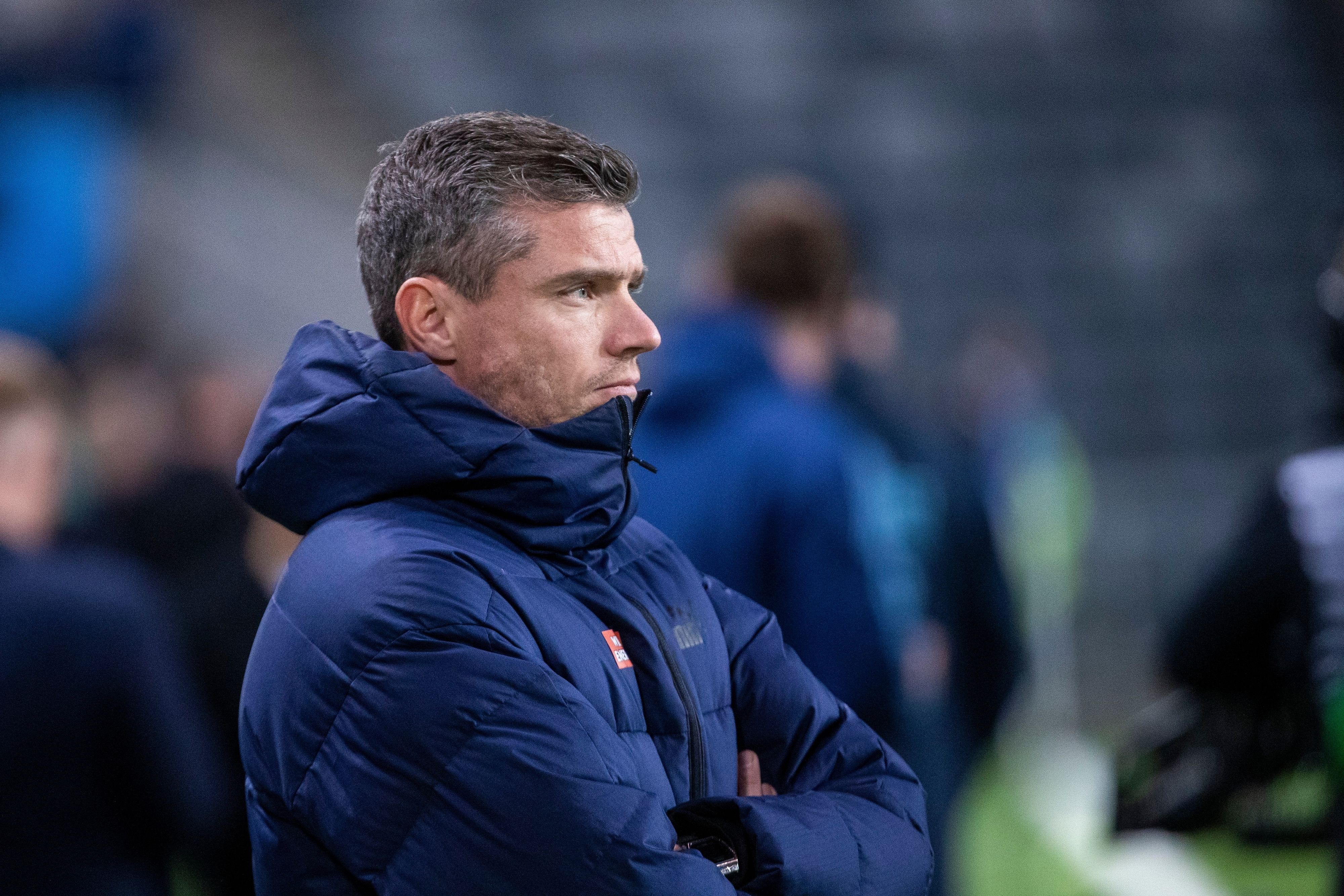 Rapid-Trainer Robert Klauß. 