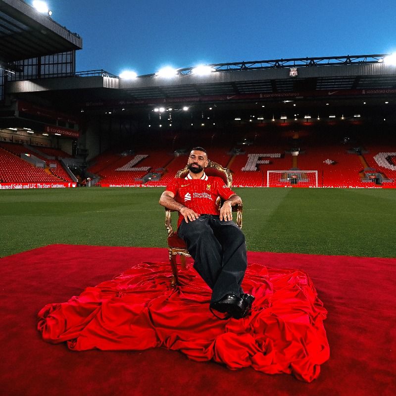 Star Mohamed Salah verlängert bei Liverpool. 