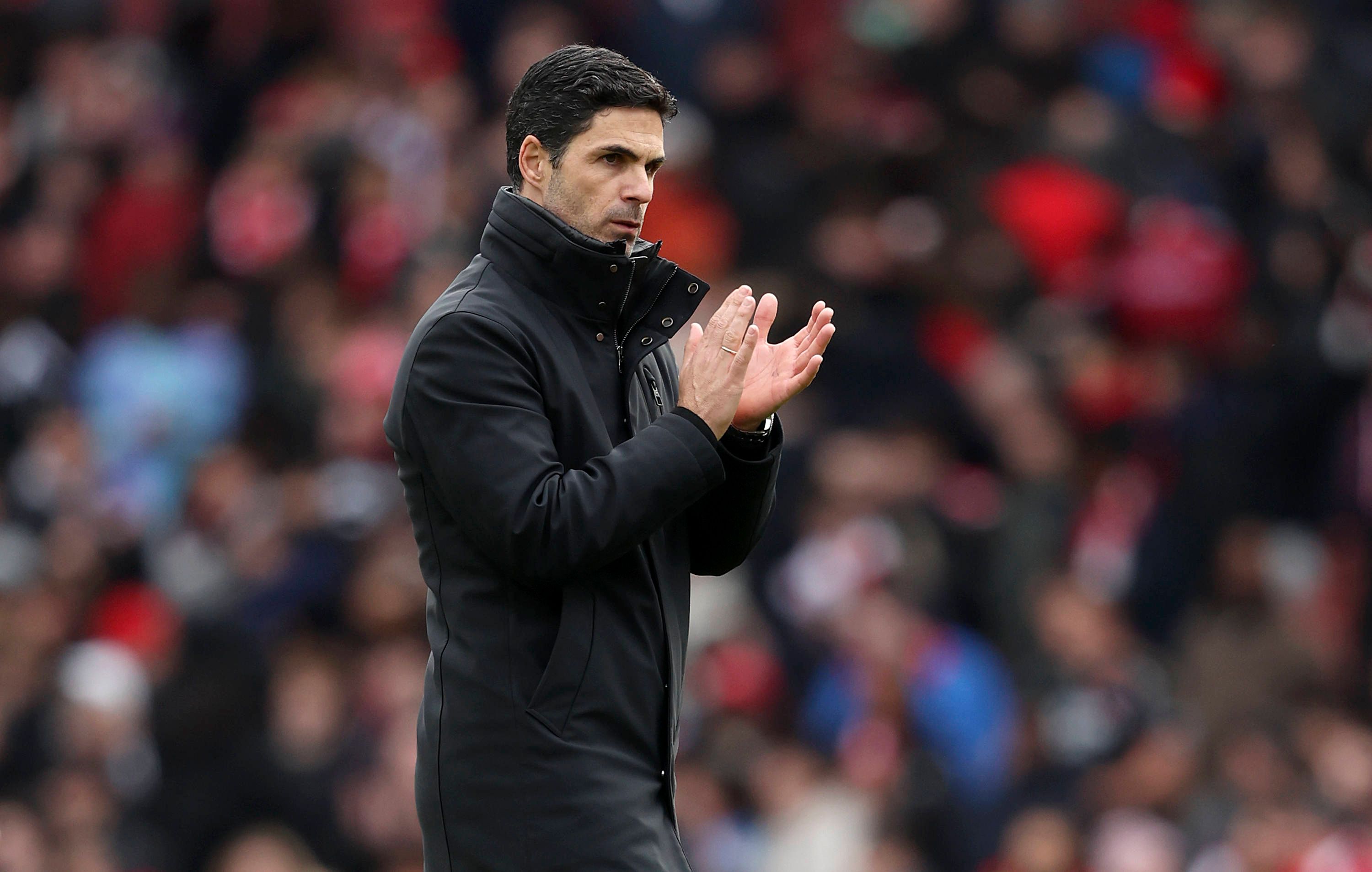 Arsenal-Coach Mikel Arteta. 