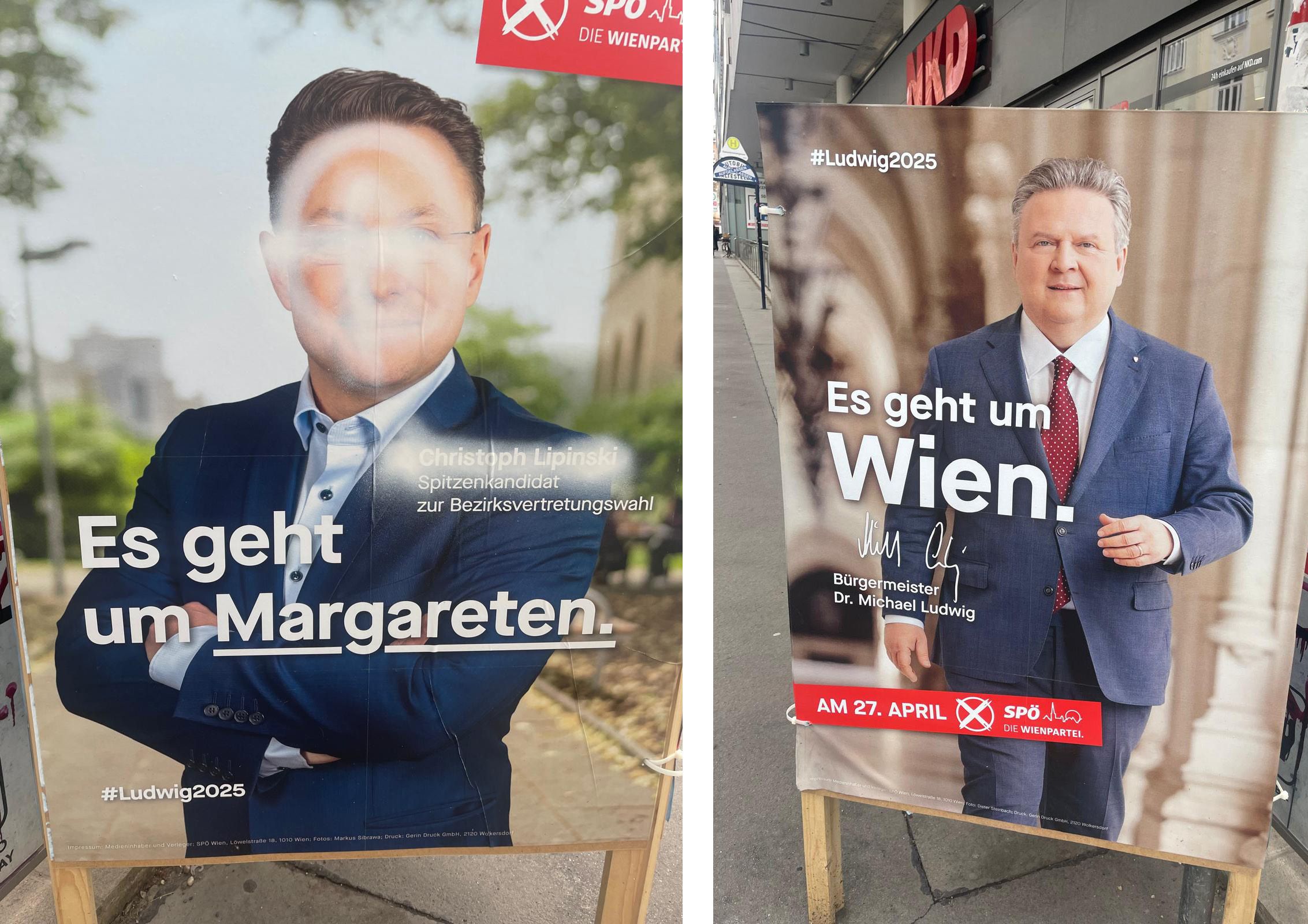 Heute.at - Plakat-Terror in Wien! Parteien klagen über Vandalismus