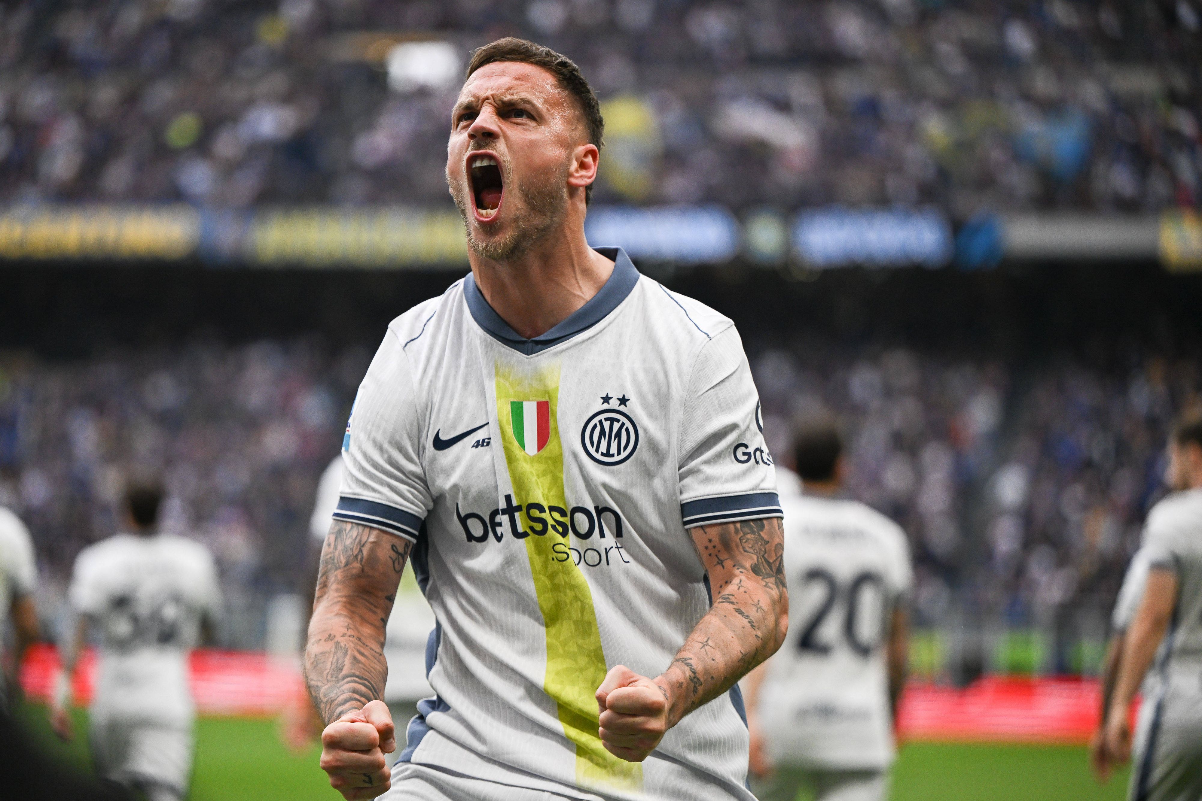 Marko Arnautovic brachte Inter in Front.