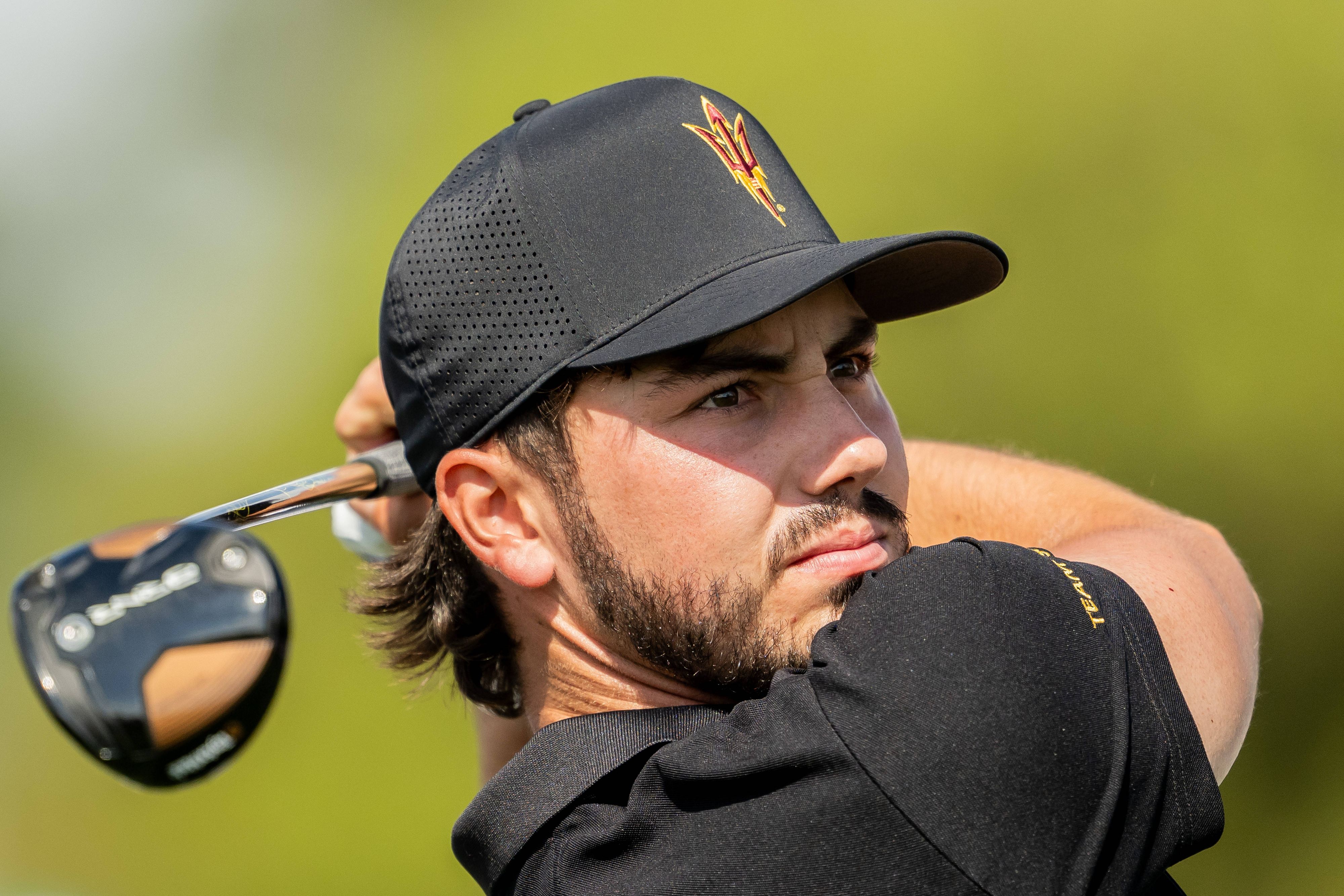 Jose Luis Ballester pinkelte auf seiner ersten Golfrunde in den Bach. 