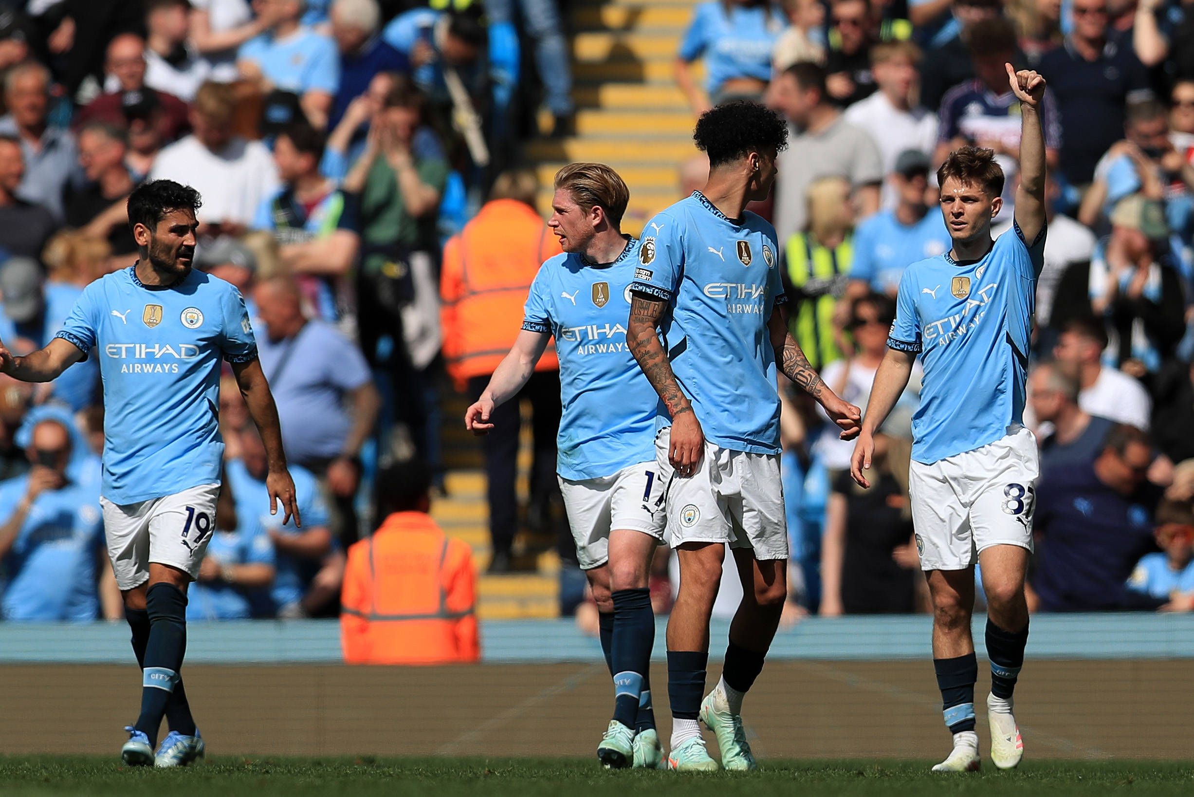 Manchester City drehte gegen Crystal Palaye einen 0:2-Rückstand noch in einen Sieg. 