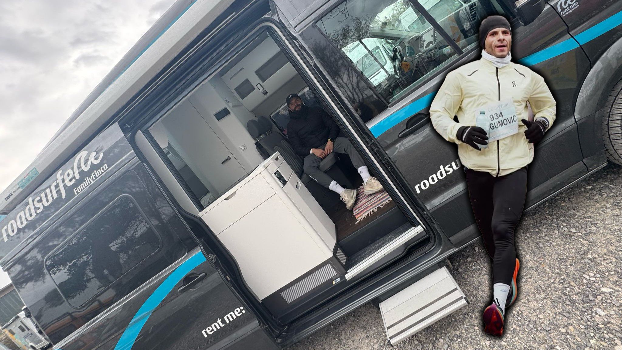 Mit einem Spendenlauf der Sonderklasse möchte Patrik (26) Geld für Kinder in Österreich und am Balkan sammeln.