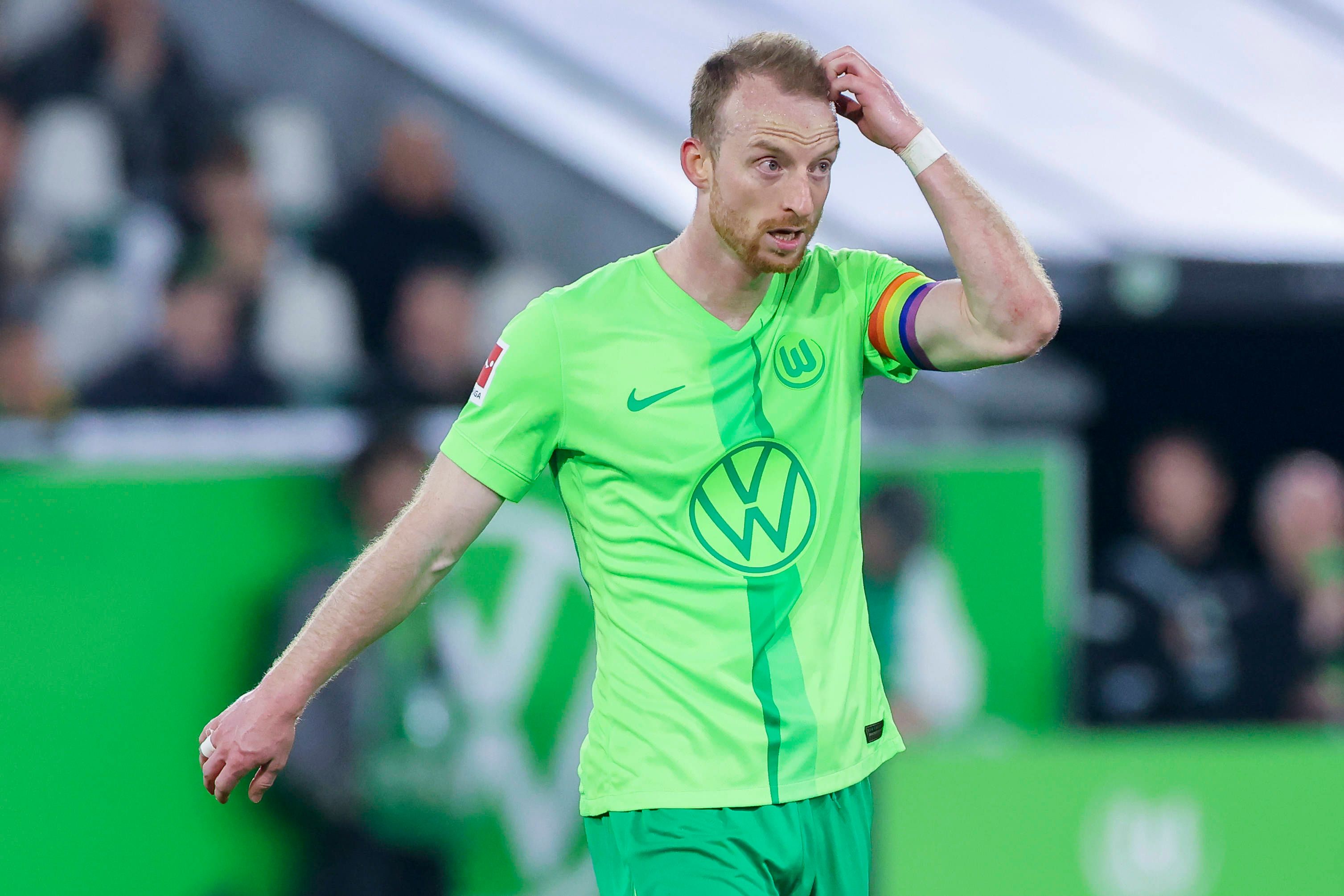 Wolfsburg-Starspieler Maxi Arnold legte sich nach der Pleite gegen Leipzig mit einem 