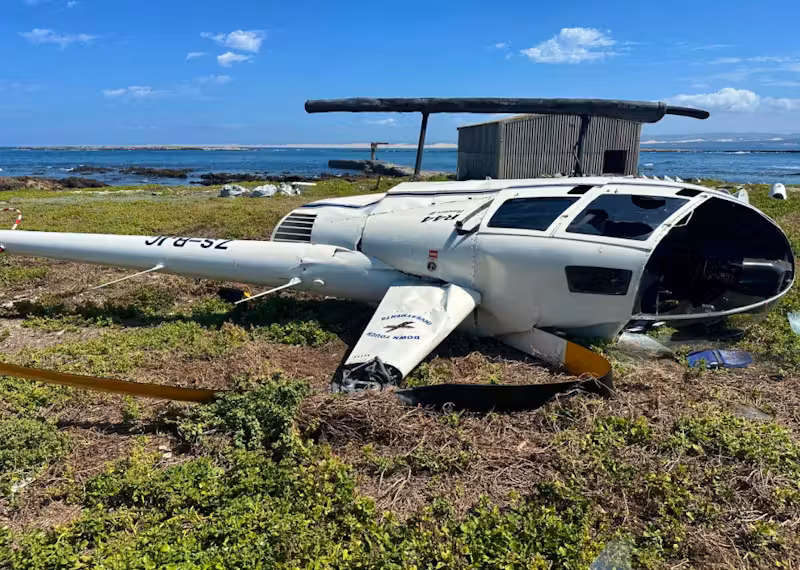 Nach einem Helikopterabsturz am 19. Jänner hat die südafrikanische Zivilluftfahrtbehörde ihre Untersuchung abgeschlossen – mit einem erstaunlichen Ergebnis.