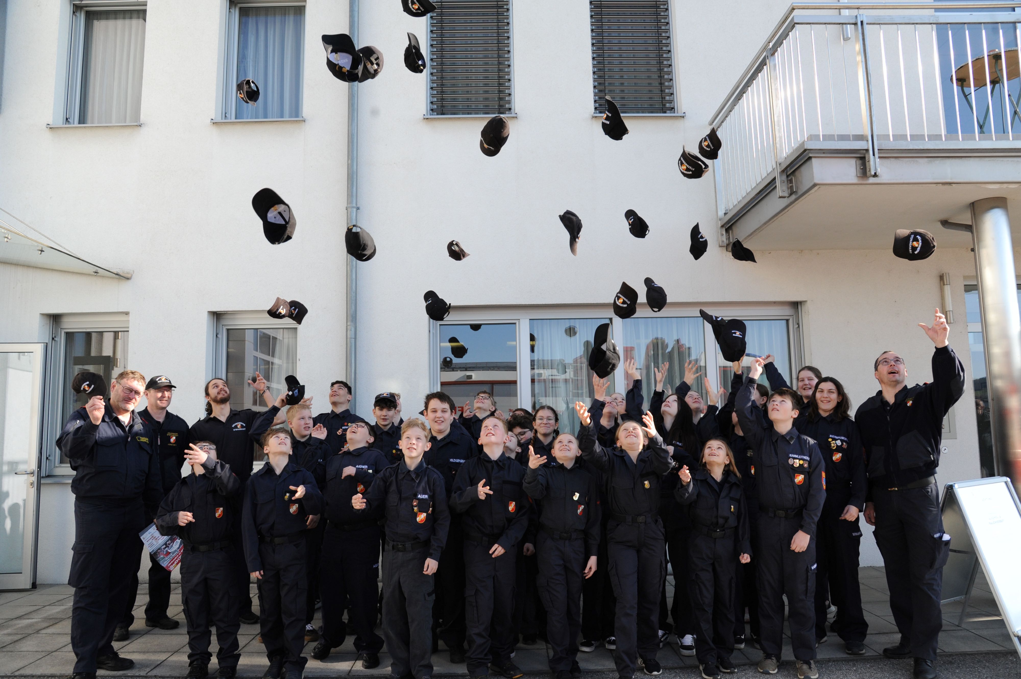 616 Jungflorianis bei Wissenstest dabei