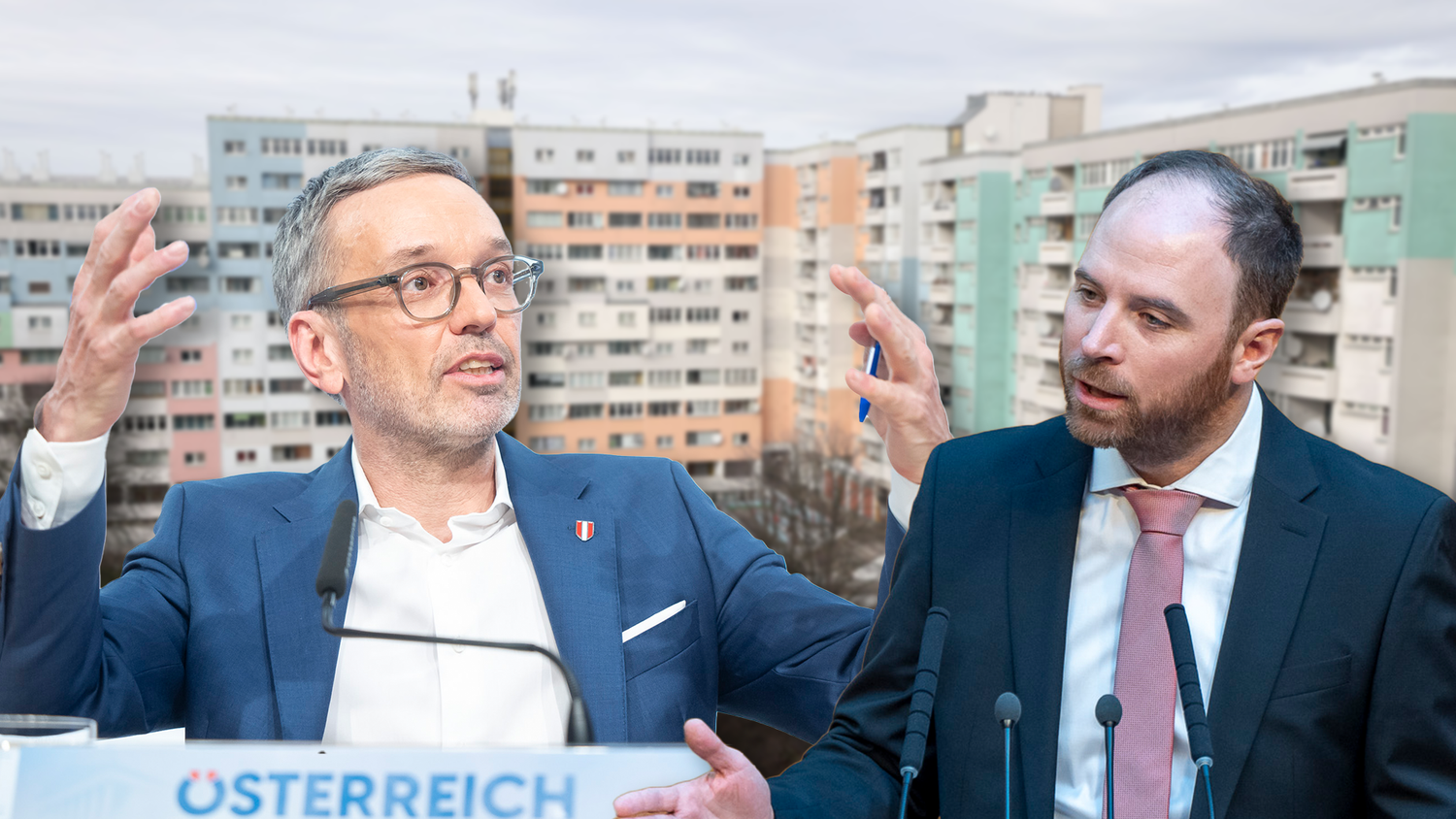 In der Politik entfachte am Sonntag ein Streit zwischen FPÖ und SPÖ.