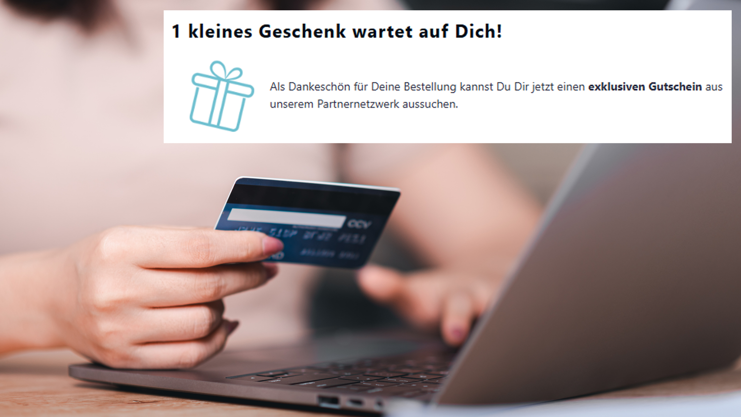 Oft werden nach einer Online-Bestellung 