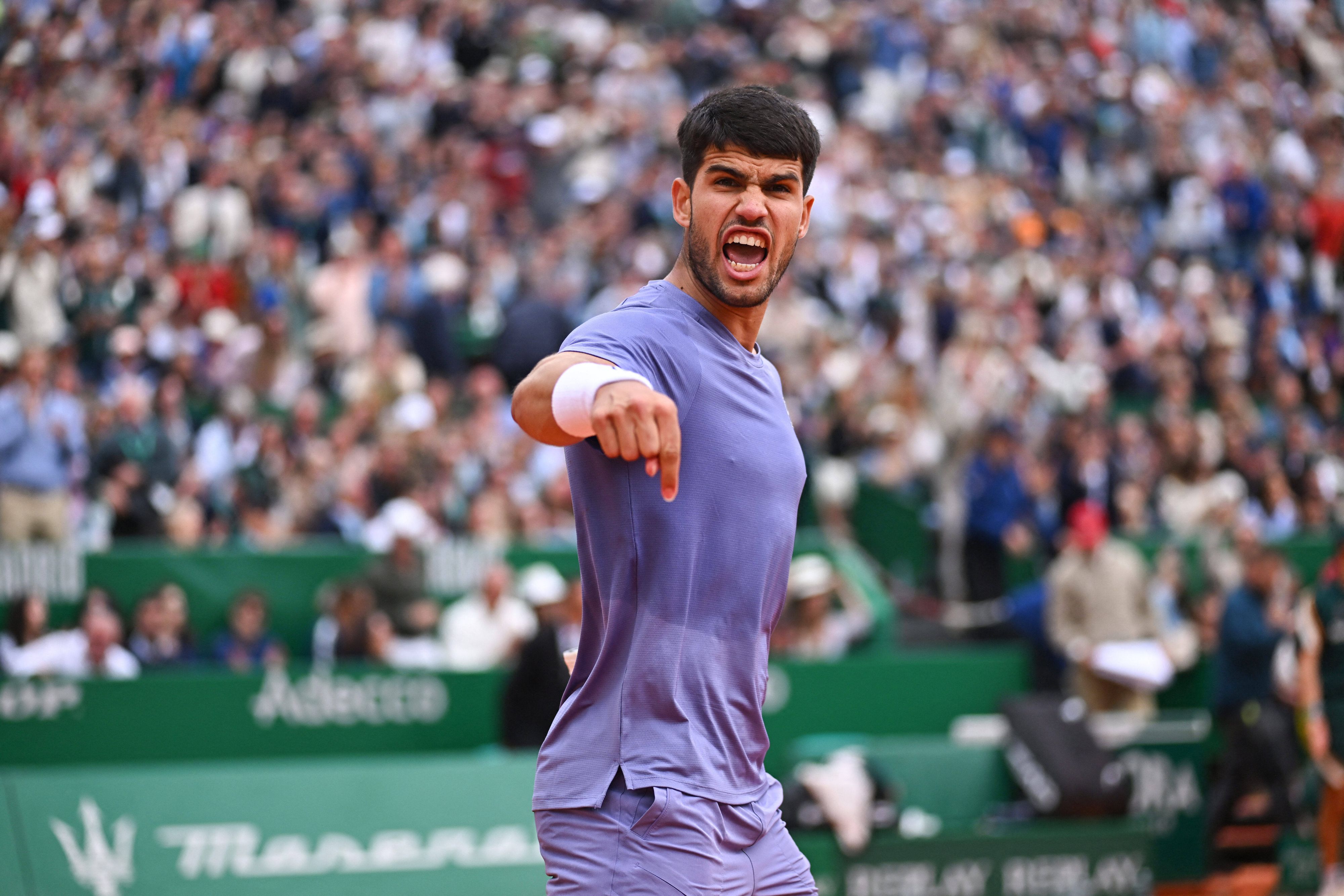 Carlos Alcaraz triumphierte im Finale des Masters von Monte-Carlo. 
