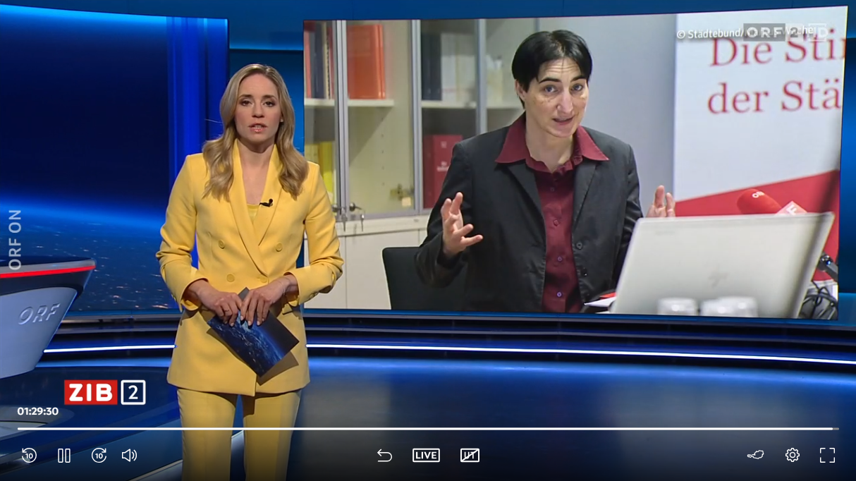 Budgetexpertin Karoline Mitterer in der 