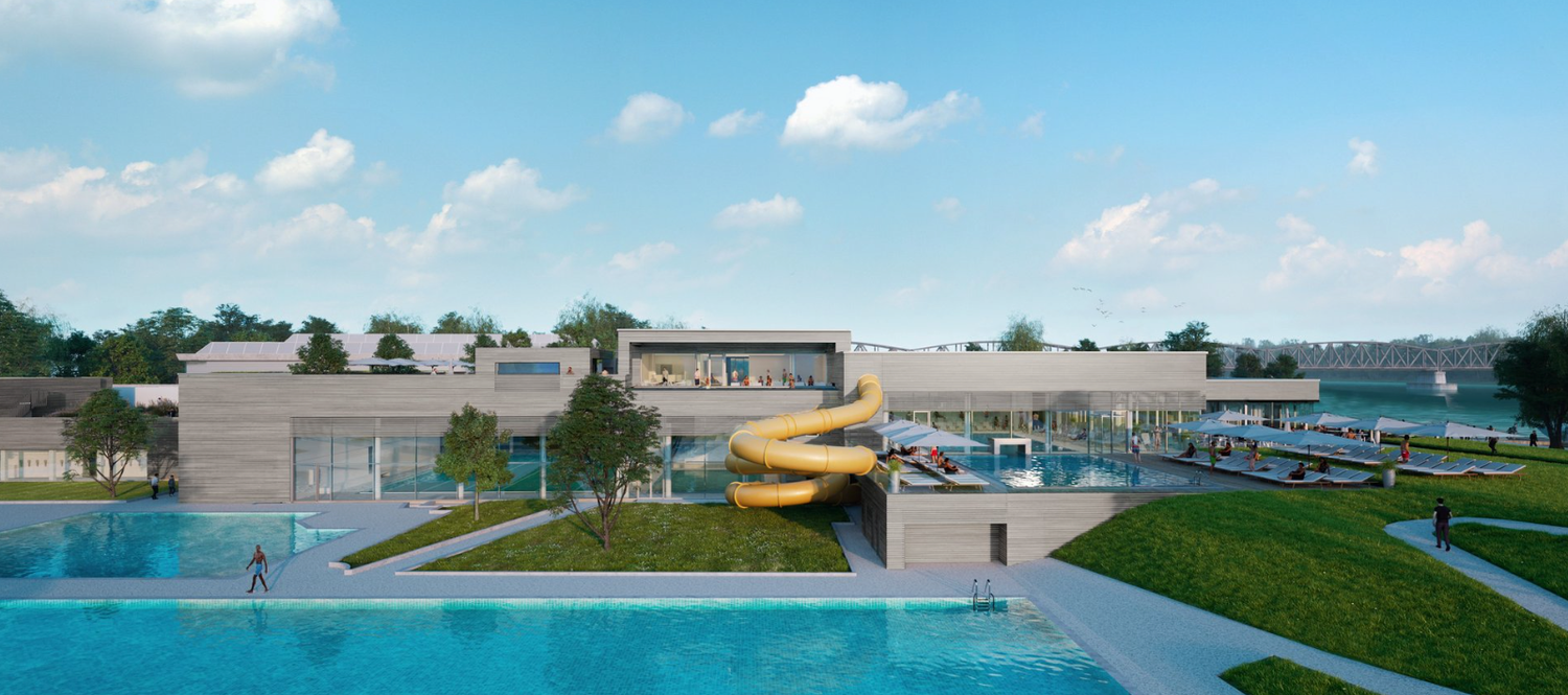 So soll die Badarena in Krems aussehen