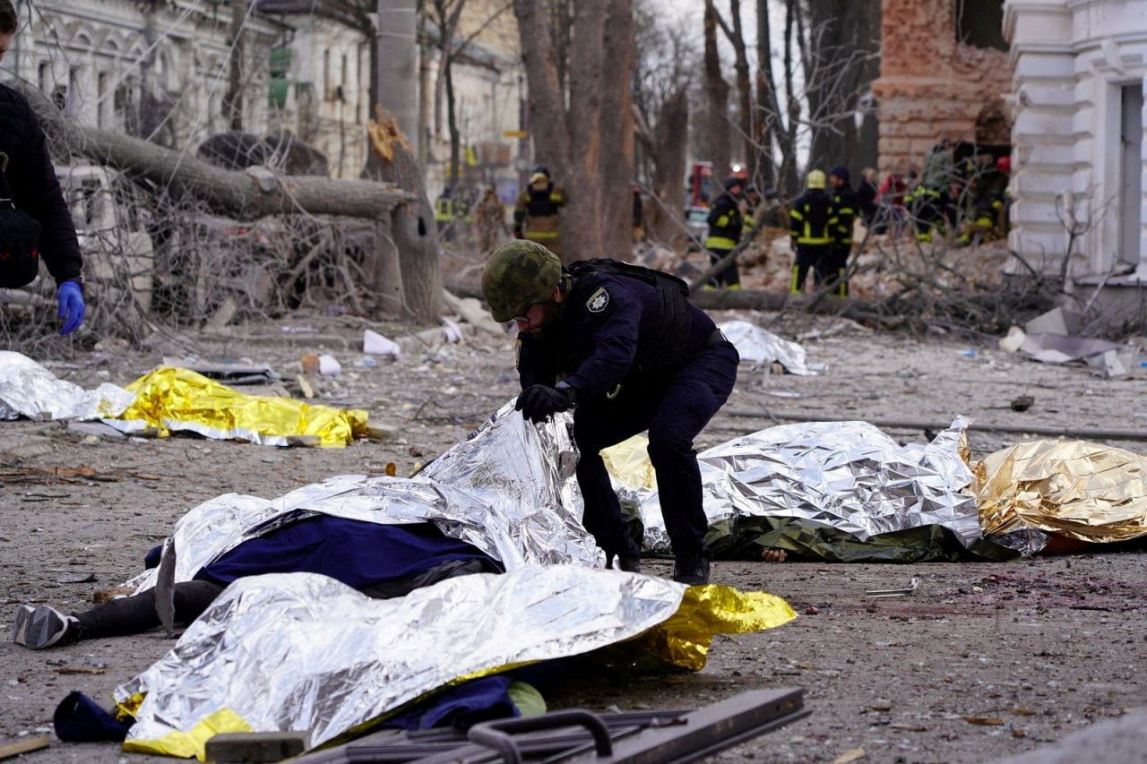Bei dem russischen Angriff auf Sumy wurden zahlreiche Zivilisten getötet. 
