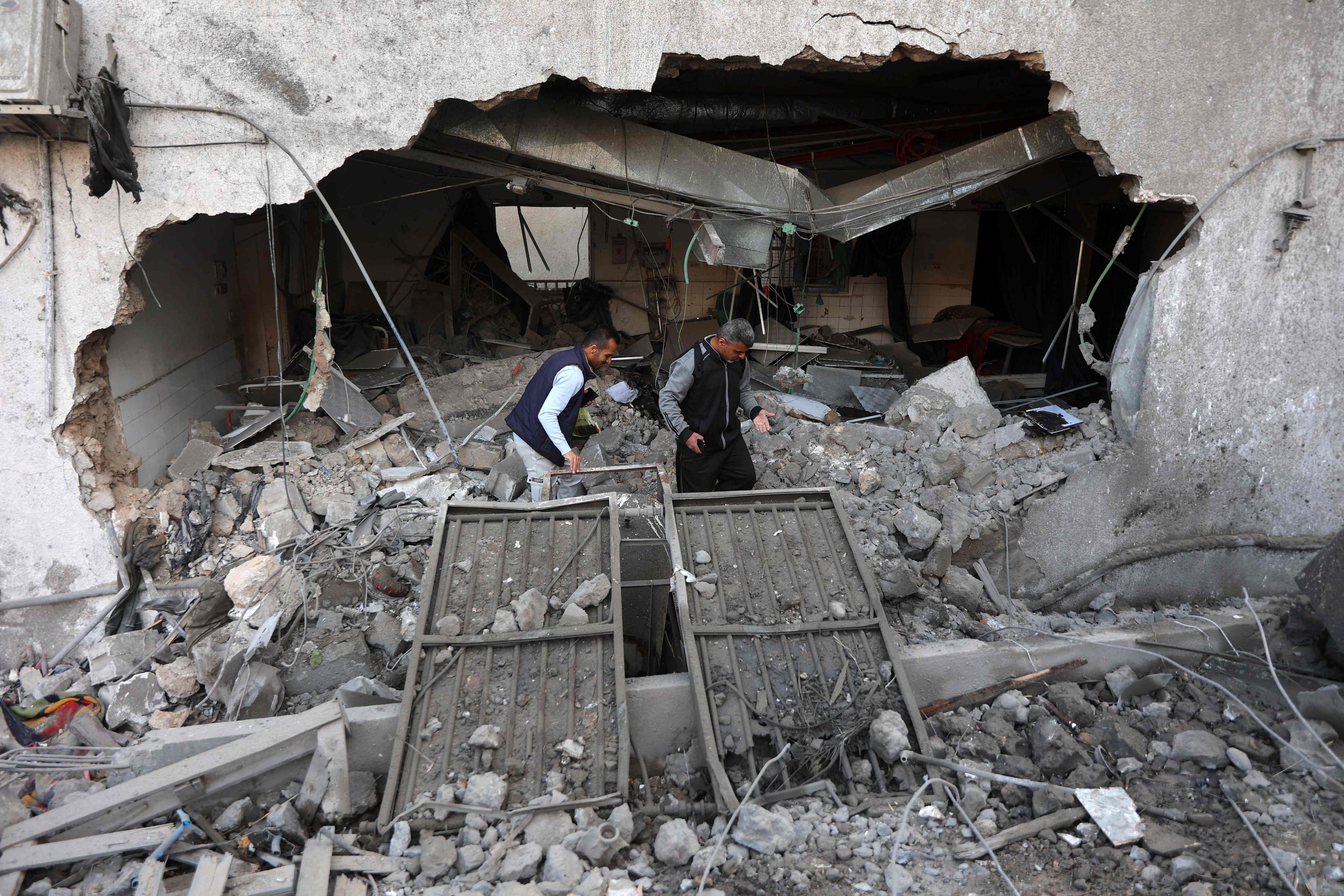 Die israelische Armee hat das Al-Ahli-Krankenhaus in Gaza angegriffen. 