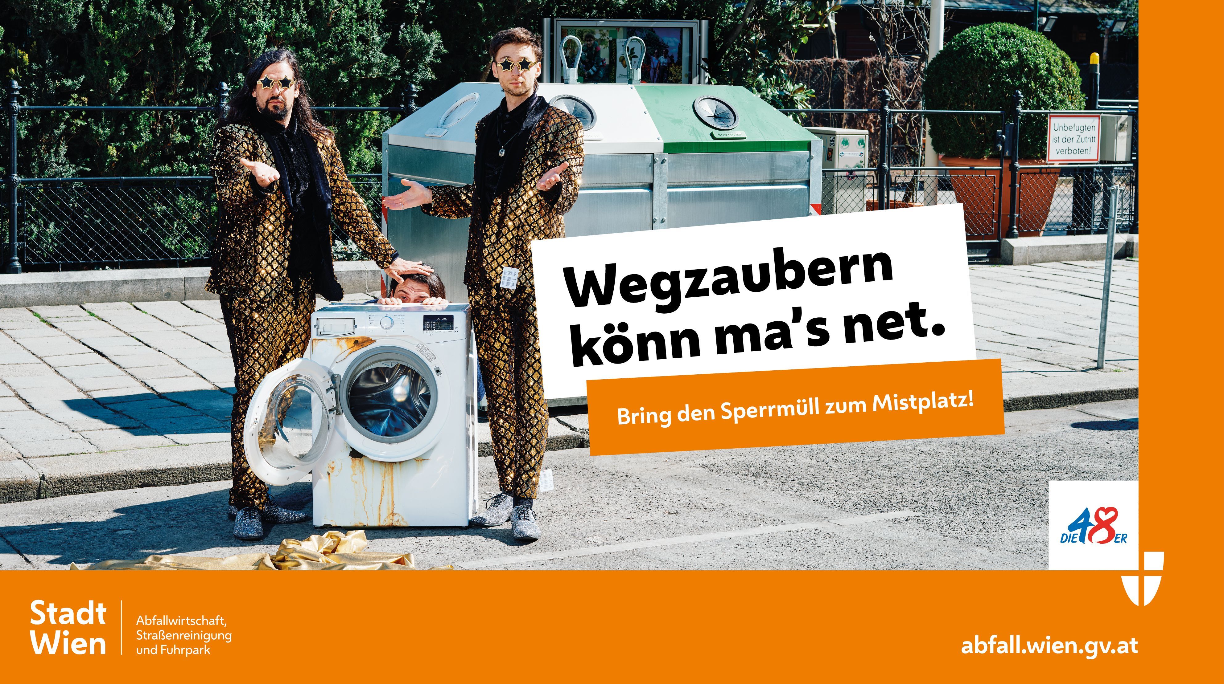 Mit einer neuen Kampagne will die MA 48 mit Humor zeigen, dass es in der Verantwortung von uns allen liegt, Wien sauber zu halten.