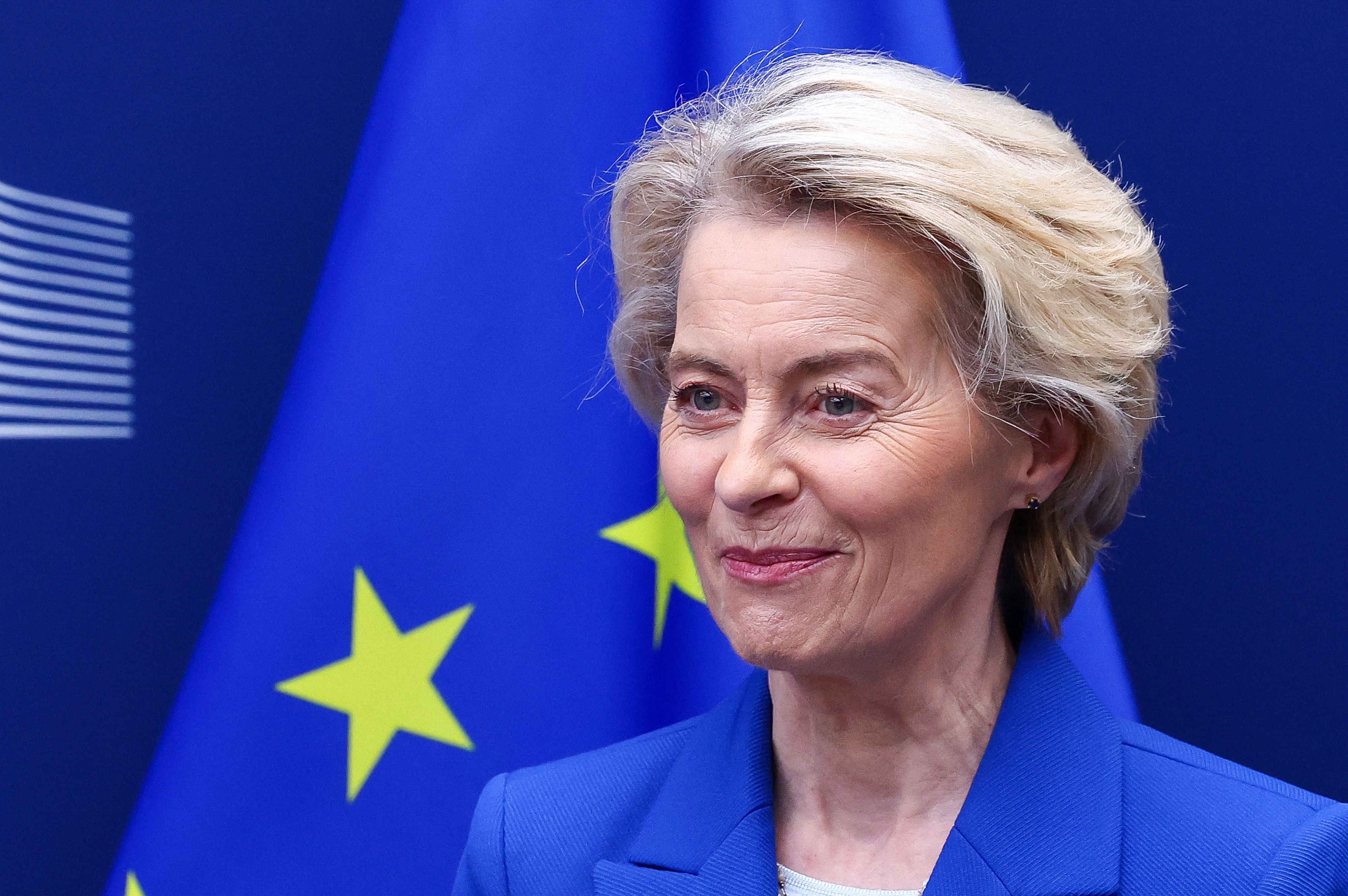 Mit dem Verschieben der Zölle setzt  die EU eine Ankündigung von Kommissionspräsidentin Ursula von der Leyen um.