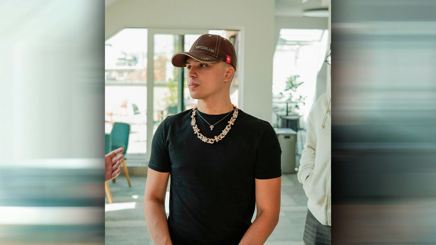 Rapper Voyage stattet "Heute" einen Besuch ab.