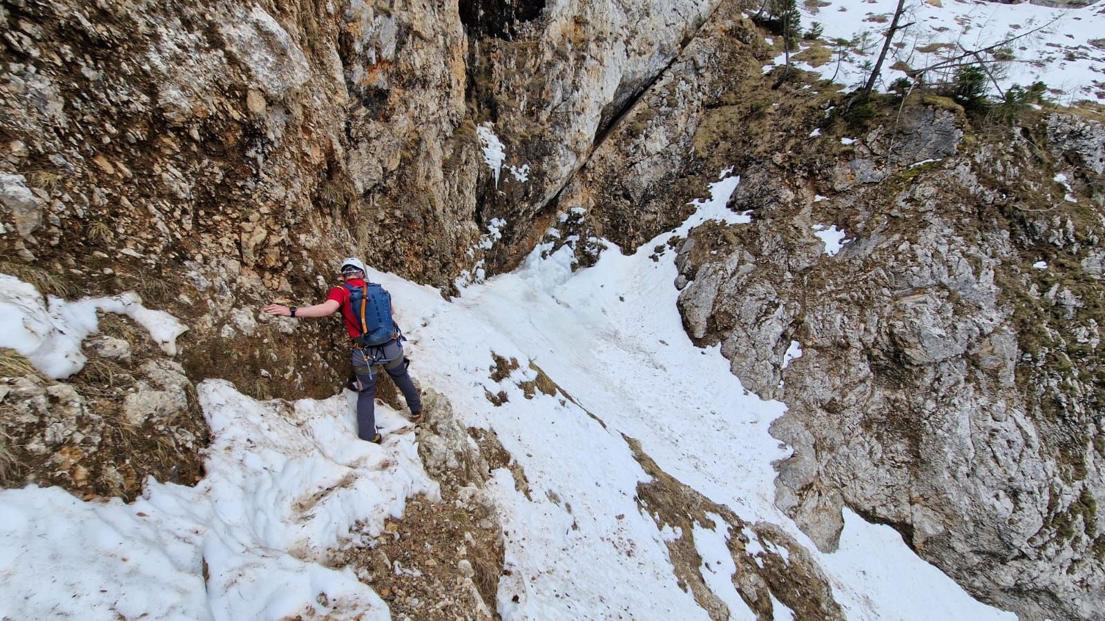 Einsatz für die Bergrettung am Alpenvereinssteig auf der Rax