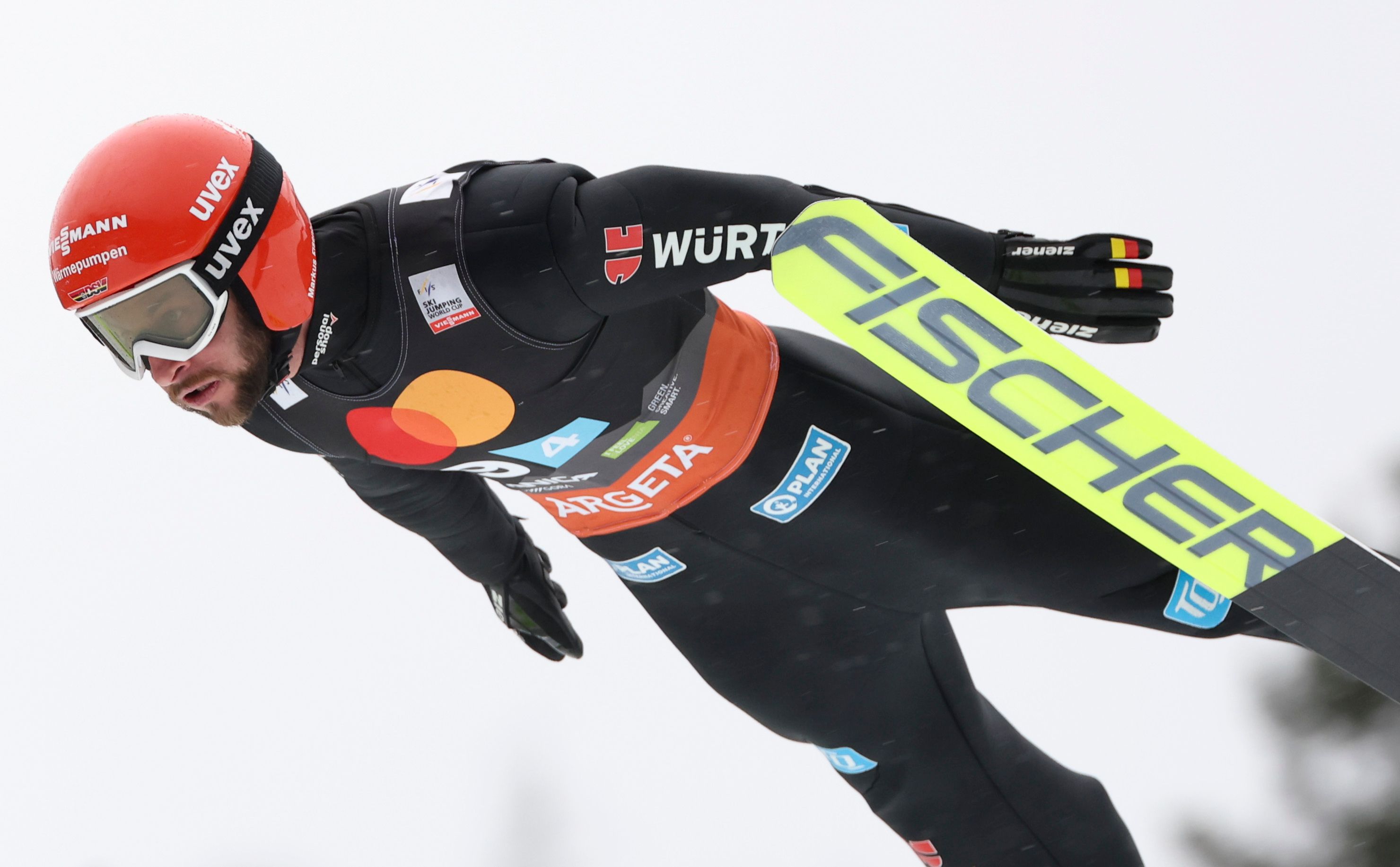 Markus Eisenbichler bei seinem alten Job.