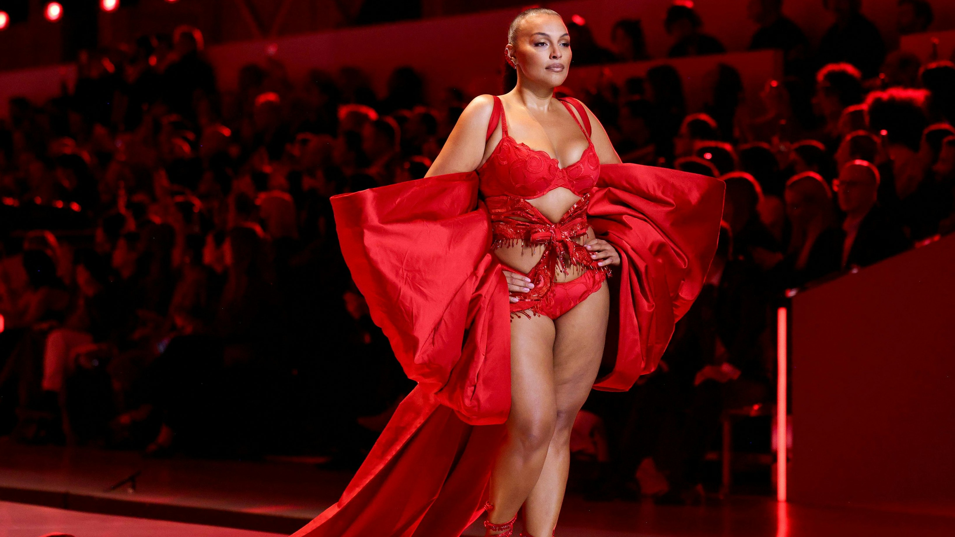 Auch stärkere Models wollen wieder schlank sein