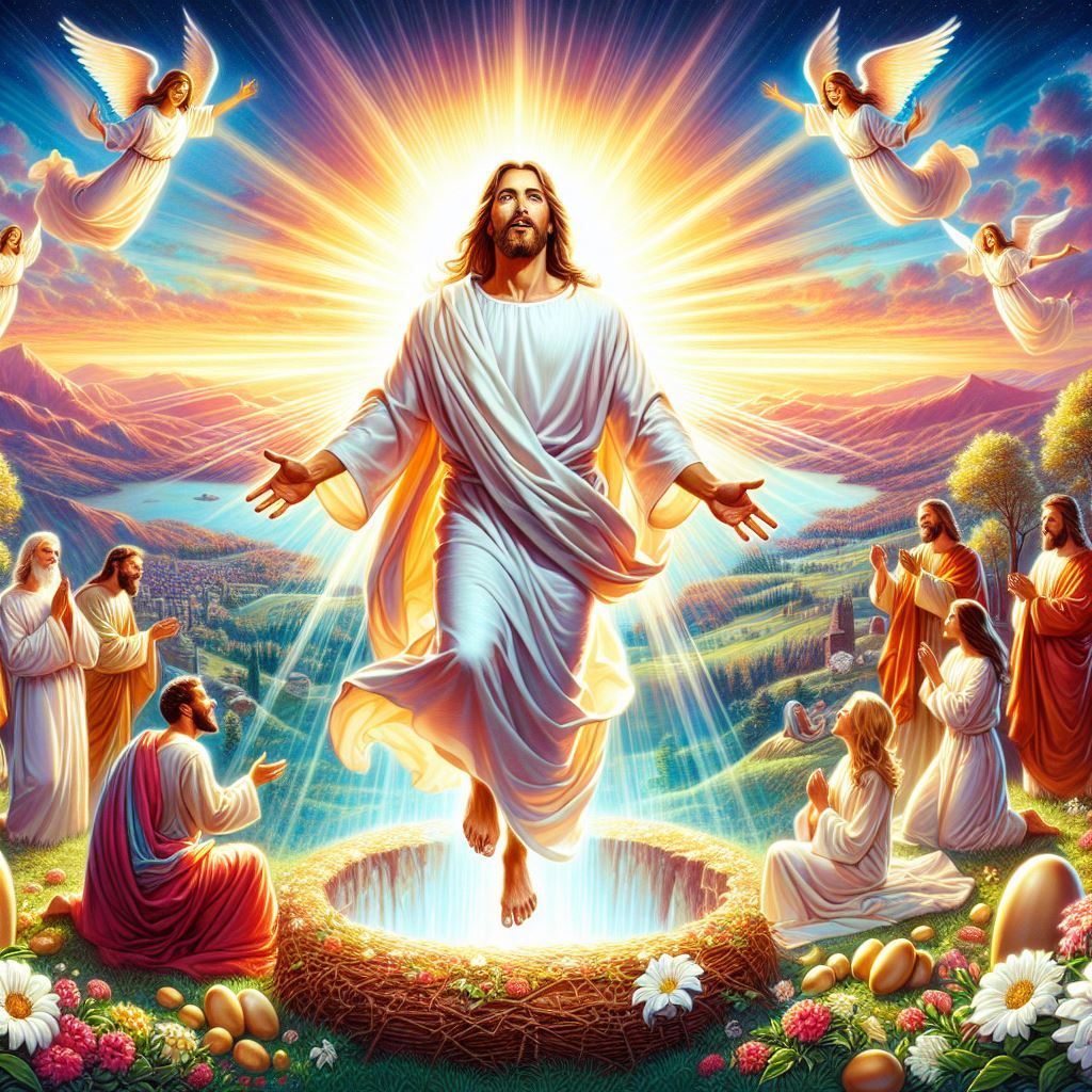 Die Auferstehung wird oft mit der Schöpfung verbunden - was die Verantwortung der Menschen für die Bewahrung der Erde betont.