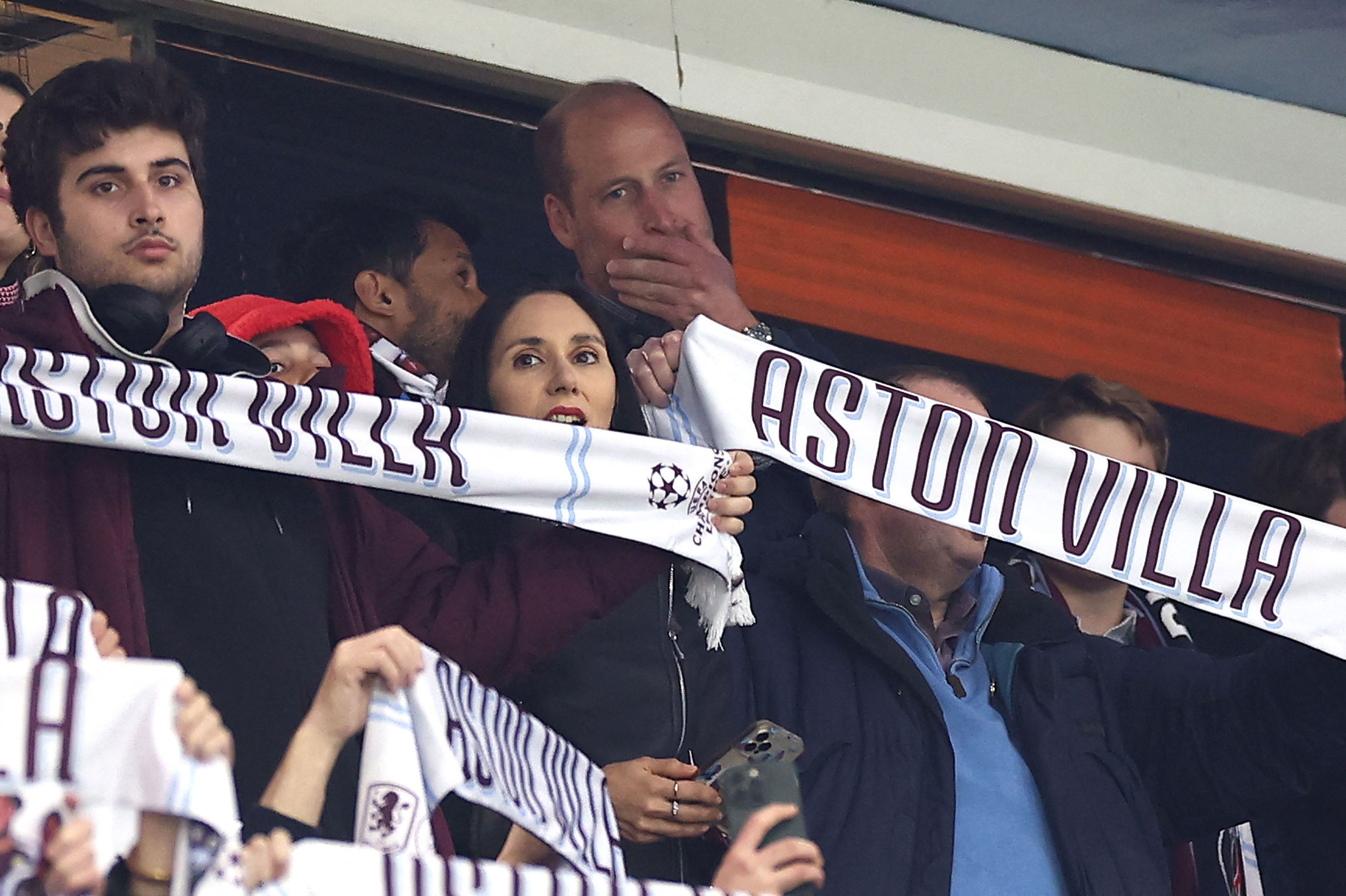 Prinz William ist glühender Aston-Villa-Fan.