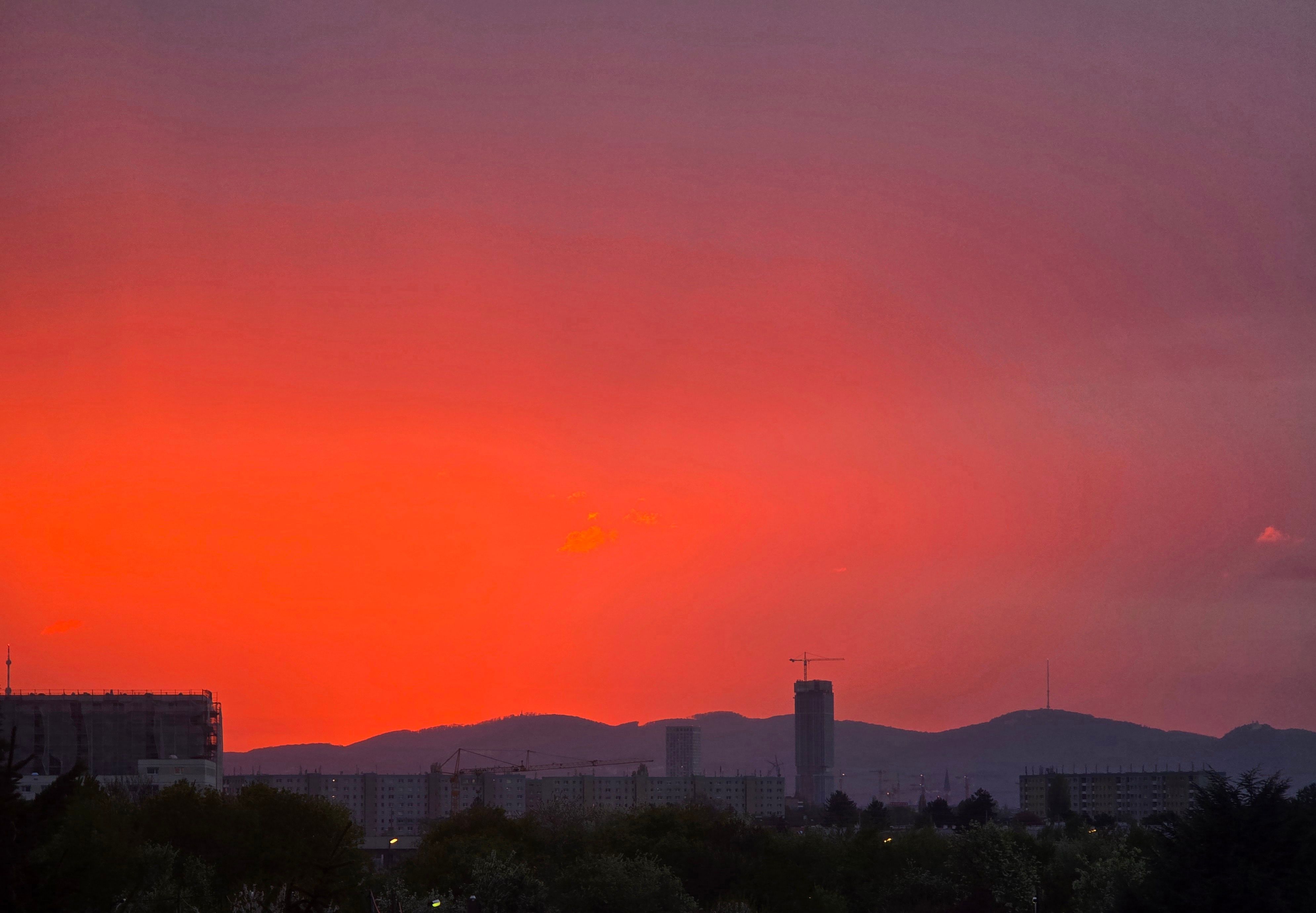 Am Donnerstag steuern erneut große Mengen Saharastaub auf Österreich zu.