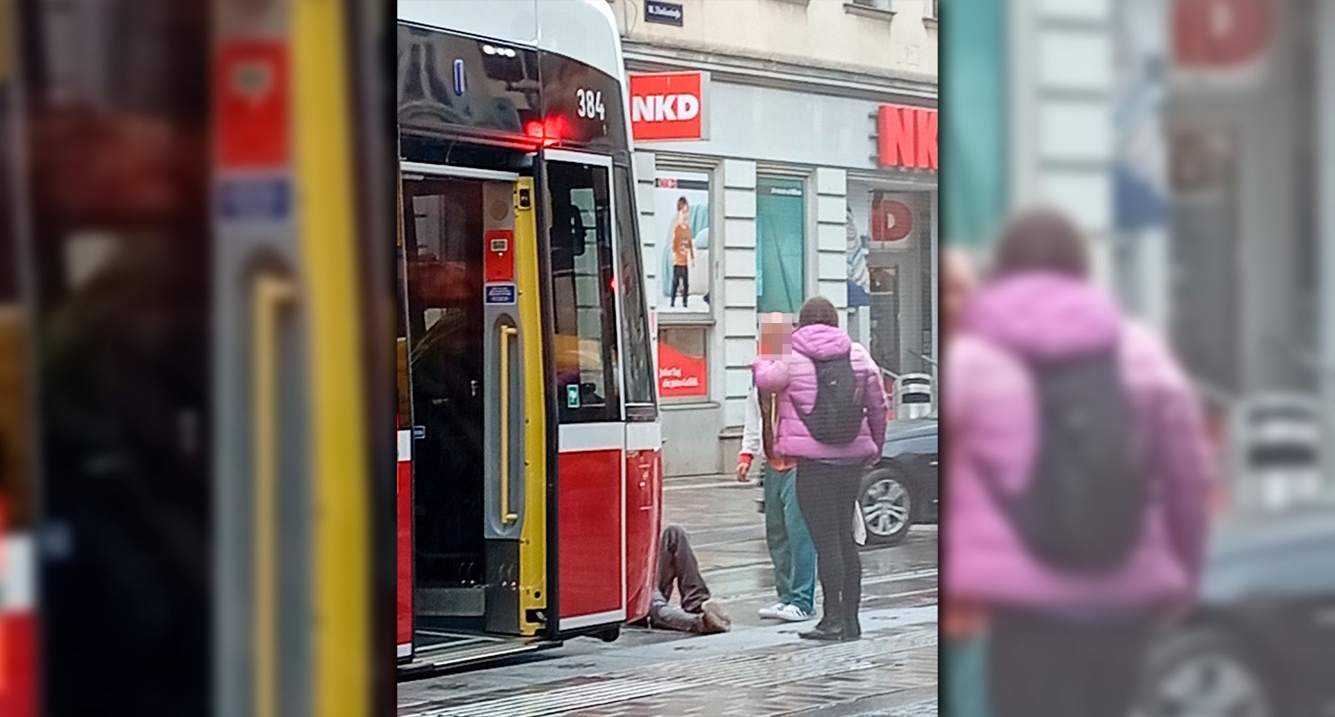 Am Dienstagvormittag hinderte ein betrunkener Wiener die Straßenbahn an der Weiterfahrt. 