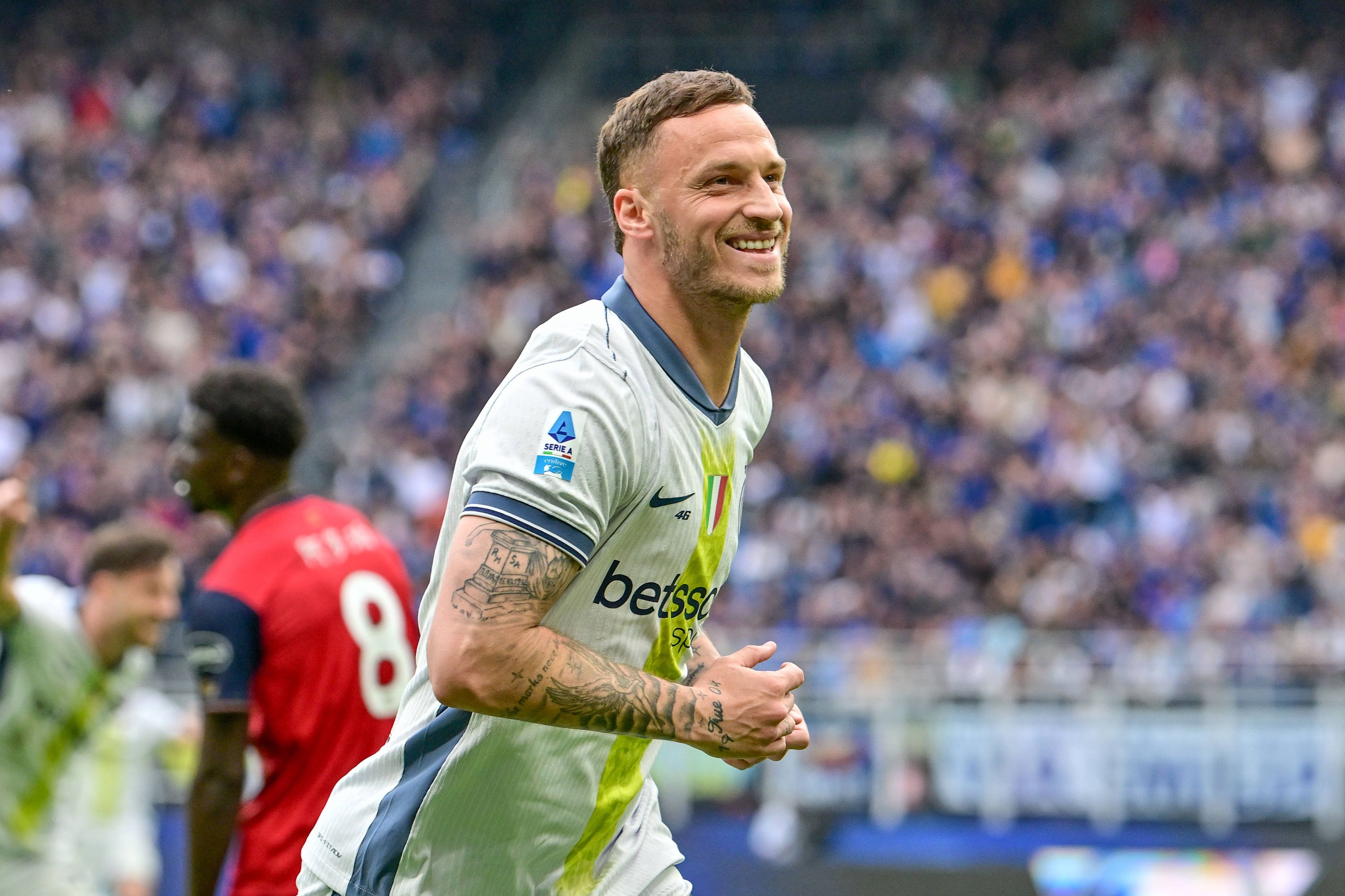 Marko Arnautovic hat zurzeit allen Grund zur Freude.