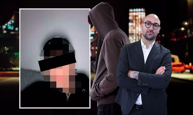 Jurist Babic (r.) vertritt den Teenie-Täter (16).