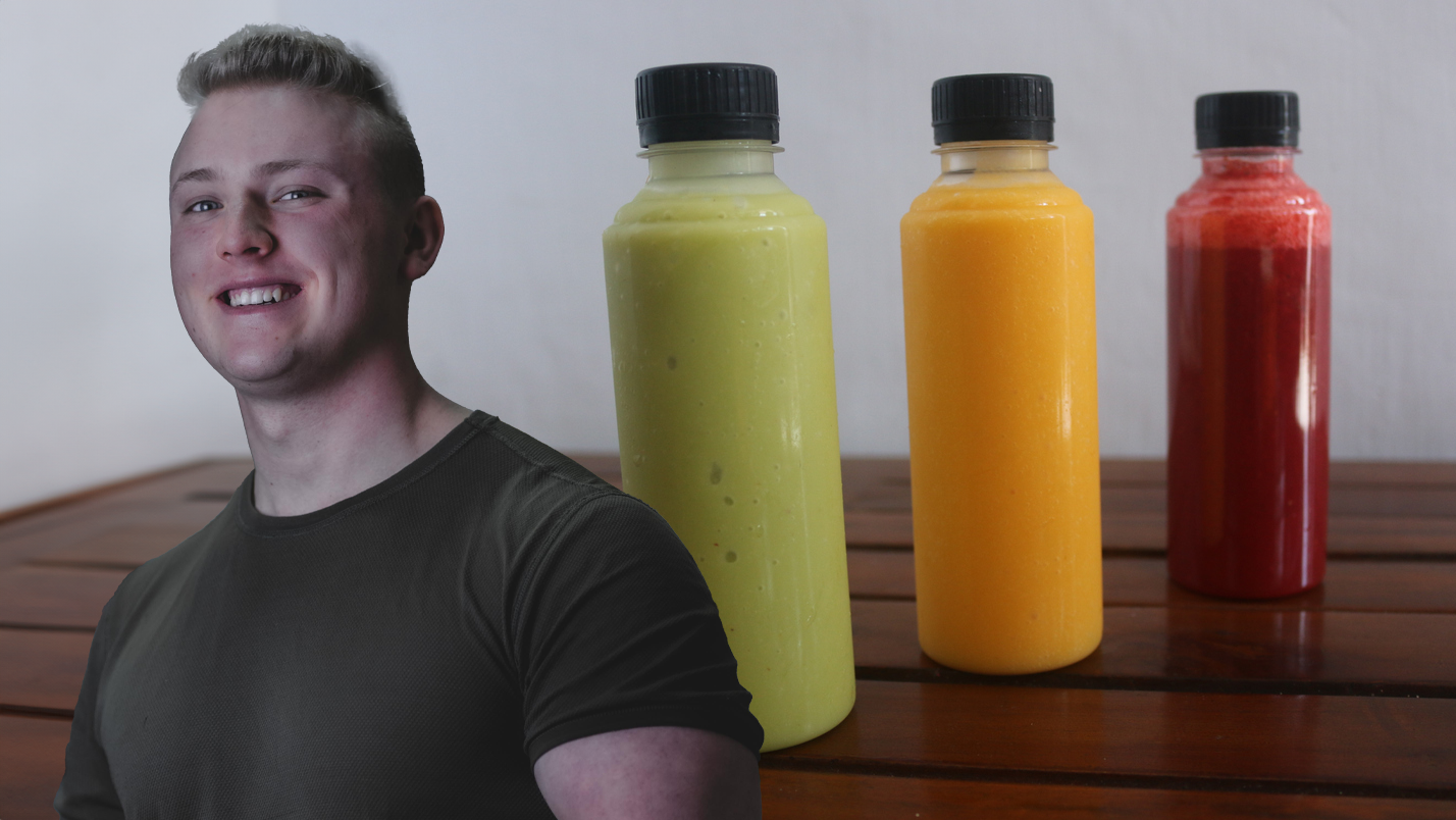 Fitness-Coach Gabriel Reifinger (24) warnt vor Saftkuren und anderen Trend-Diäten. (Symbolbild)