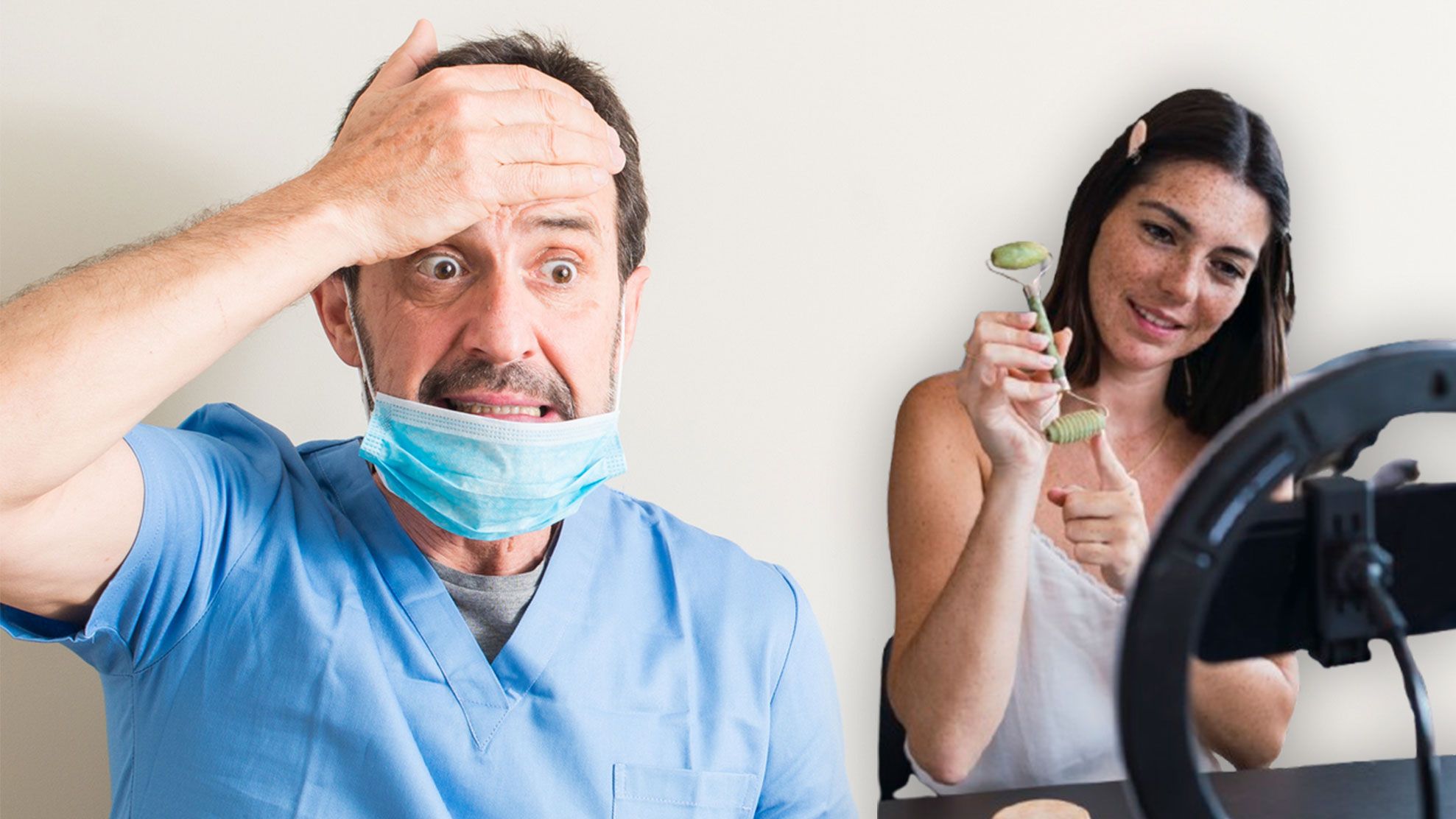 Die Welt der Medizin und Influencer stoßen aufeinander.