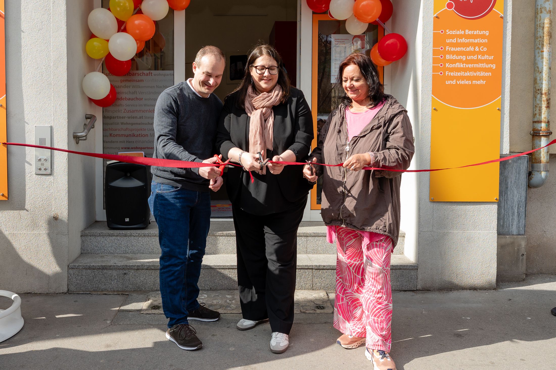 Das Grätzl-Zentrum in Leopoldstadt wurde eröffnet.