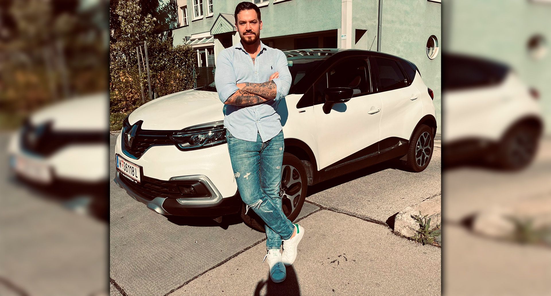 Florian (40) half einem Pensionisten und muss jetzt bitter bezahlen. 