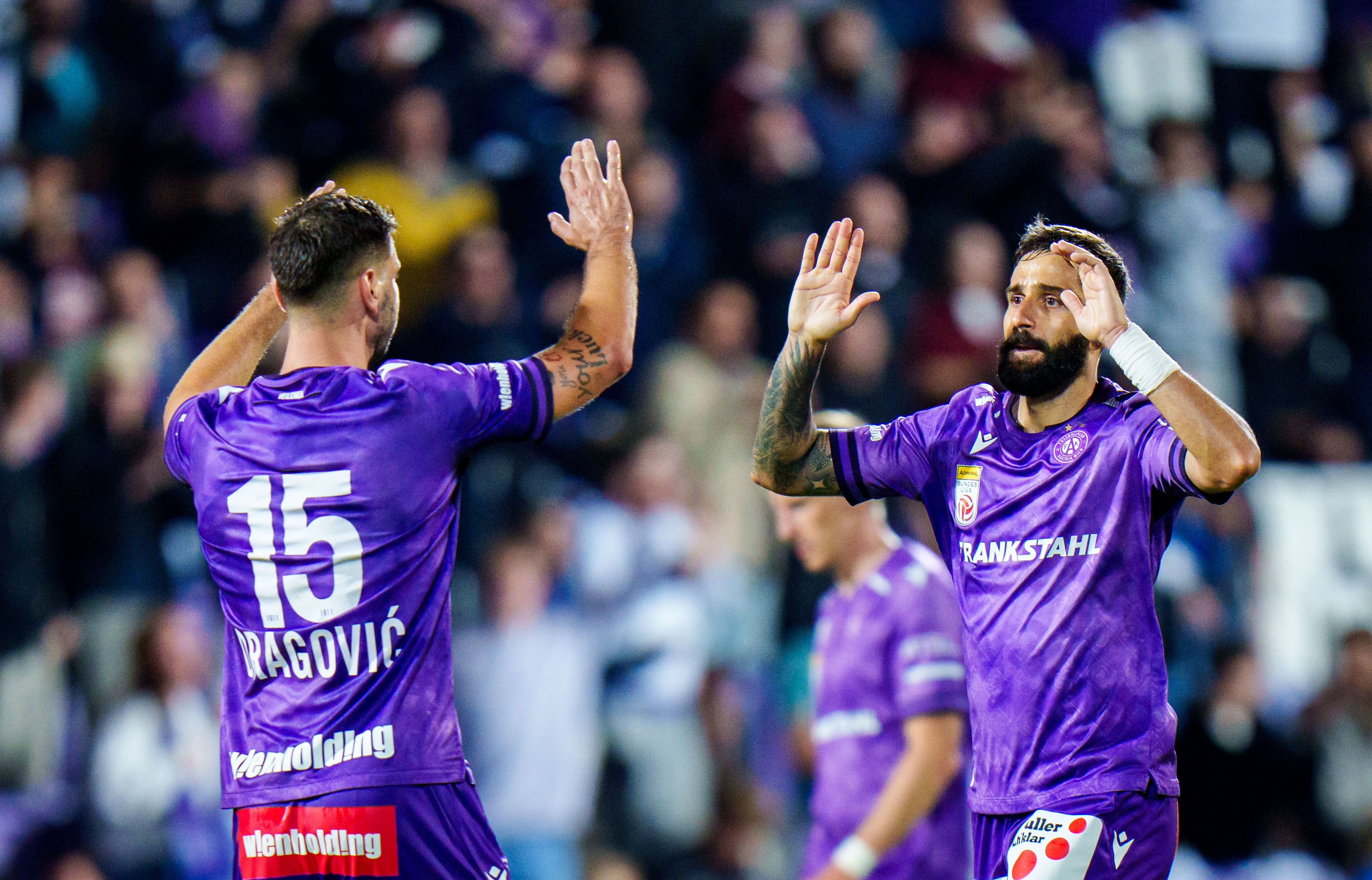 Lucas Galvao (rechts) könnte die Wiener Austria im Sommer verlassen. 