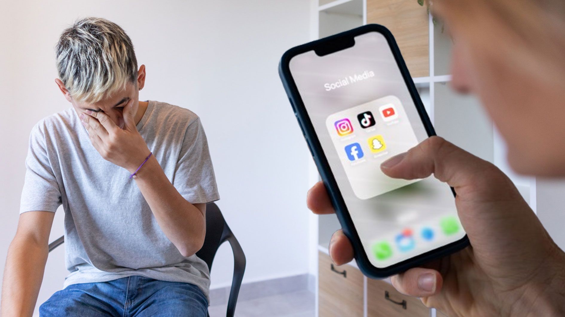 Social Media-User identifizieren sich immer häufiger mit psychischen Störungen.