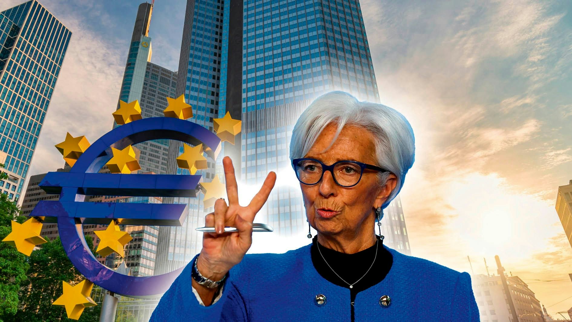 Runter mit den Zinsen: EZB-Chefin Christine Lagarde