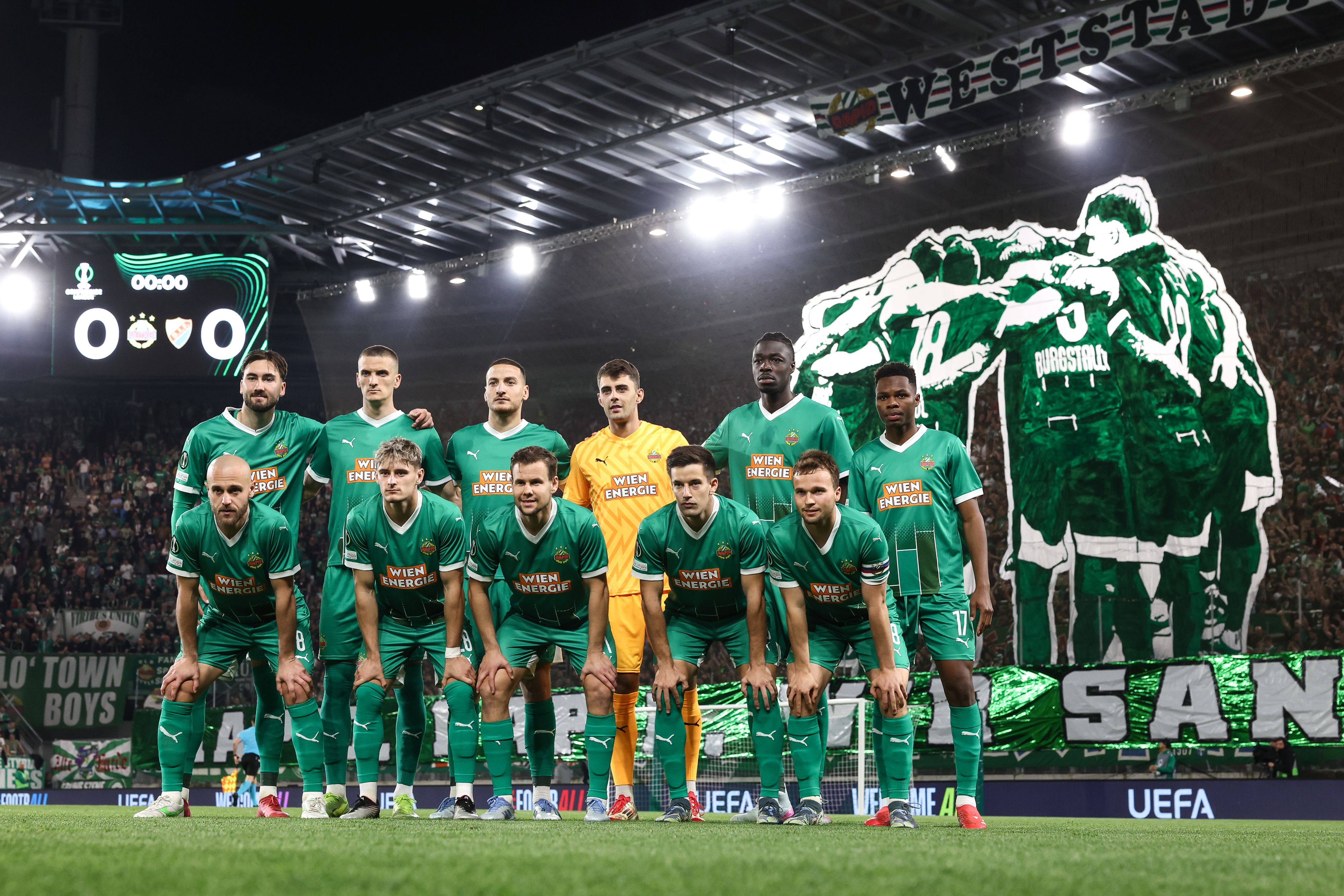 Rapid kassiert Prämien von der UEFA.