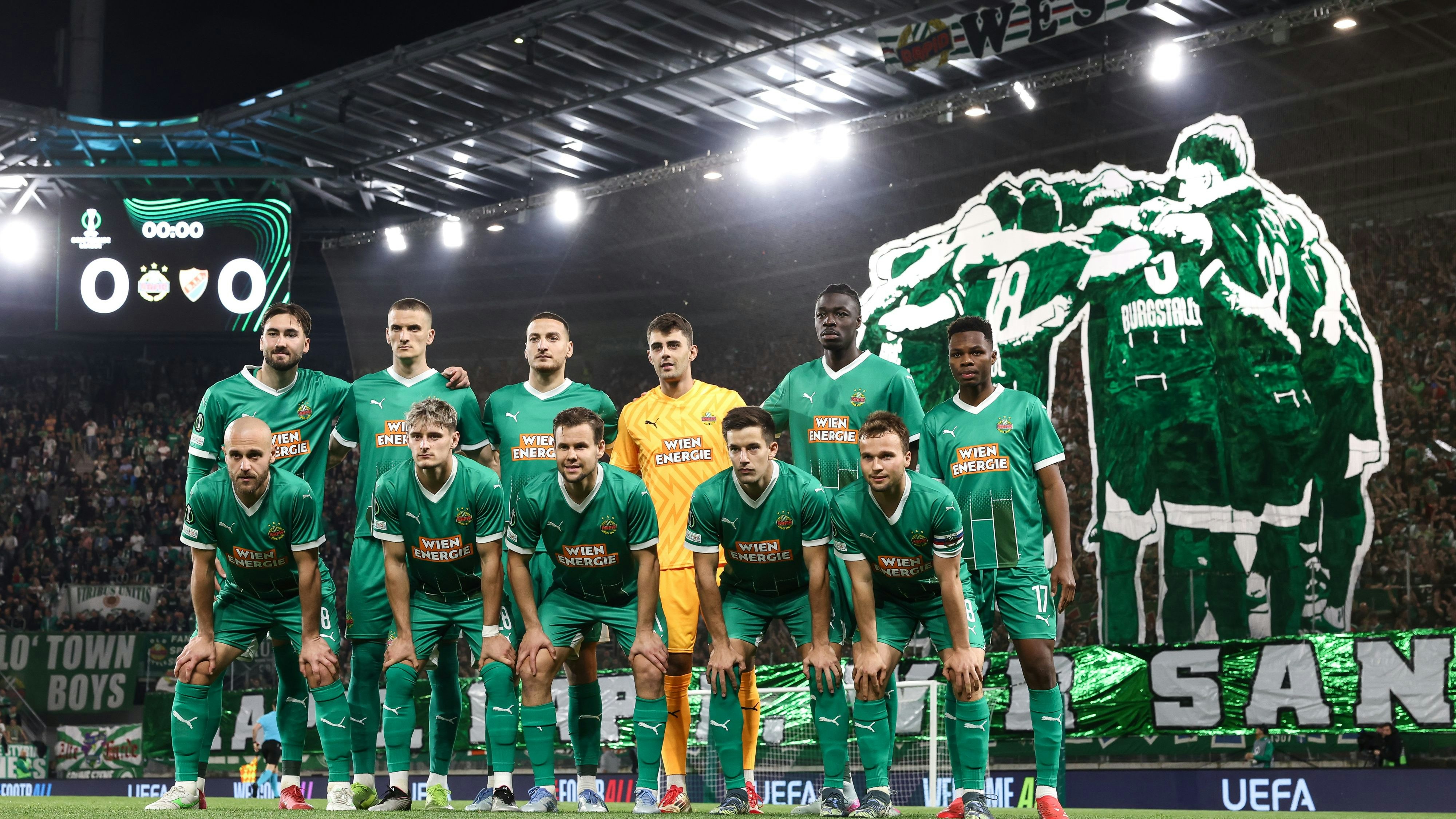 Die Noten für die Rapid-Spieler. 